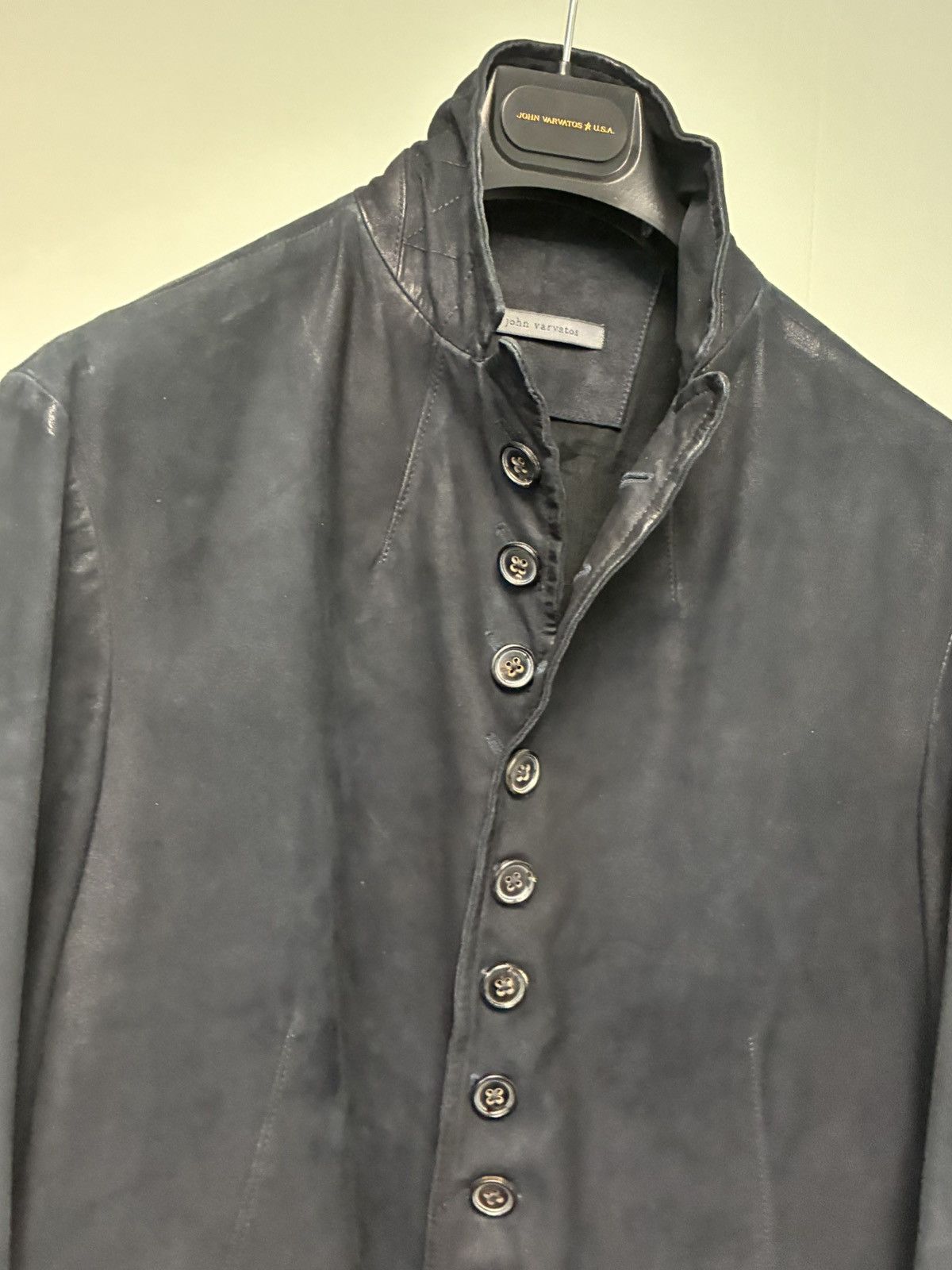 John Varvatos Suede Multibutton jacket EU 48 USA 38 Size US M / EU 48-50 / 2 - 9 Thumbnail