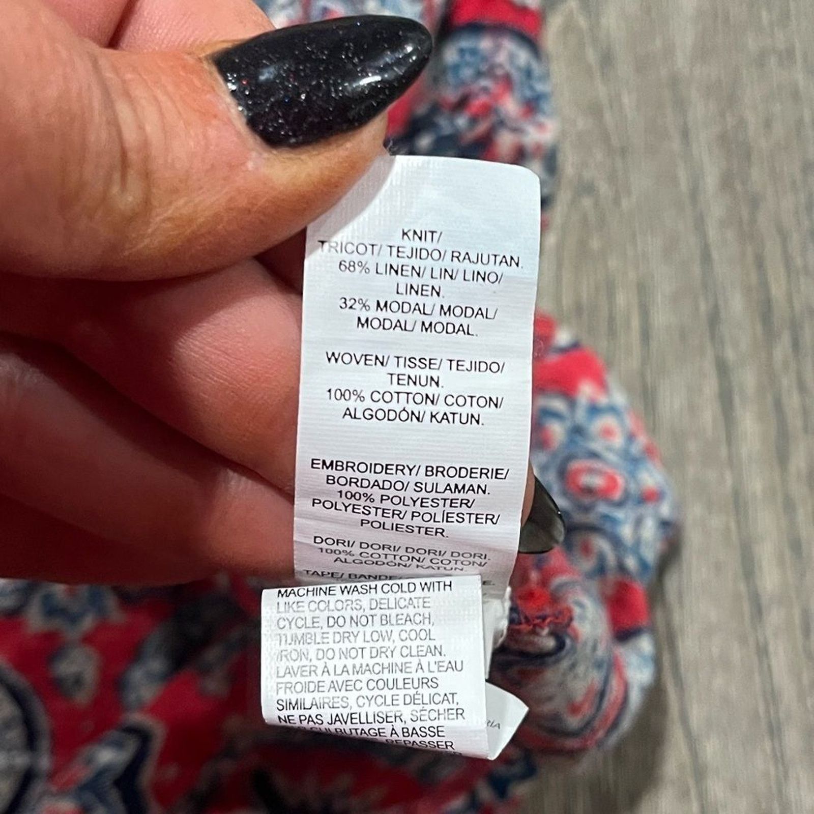 Lucky Brand Lucky Brand Tank Top Bohemian Floral Lightweight Small Size S / US 4 / IT 40 - 2 Thumbnail