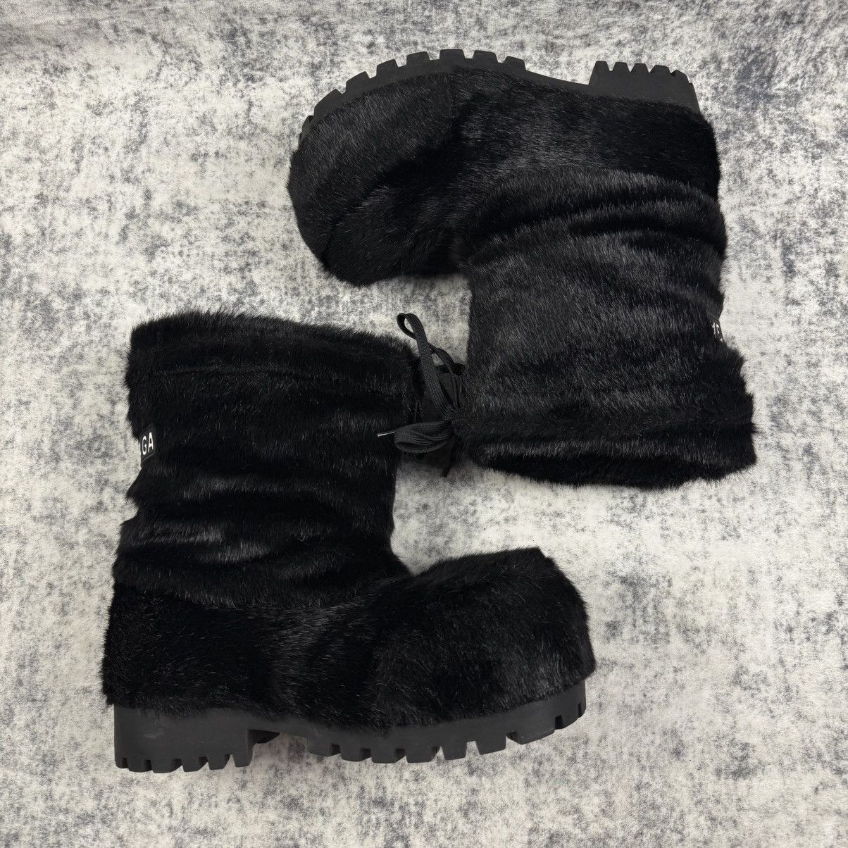 Balenciaga Balenciaga Alaska Furry Ski ‘Black’ Boots Size US 11.5 / EU 44-45 - 5 Thumbnail