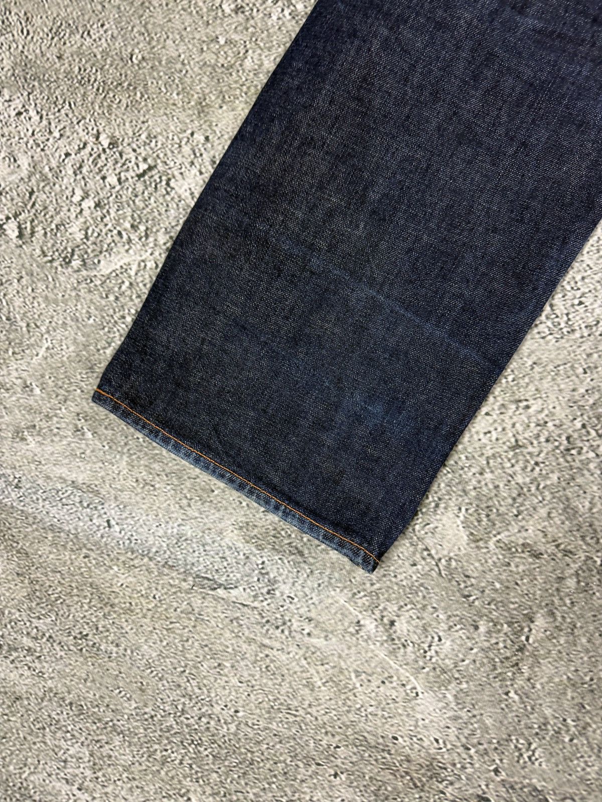 Evisu Evisu jeans daicock blue big logo selvedge denim Size US 31 - 7 Thumbnail