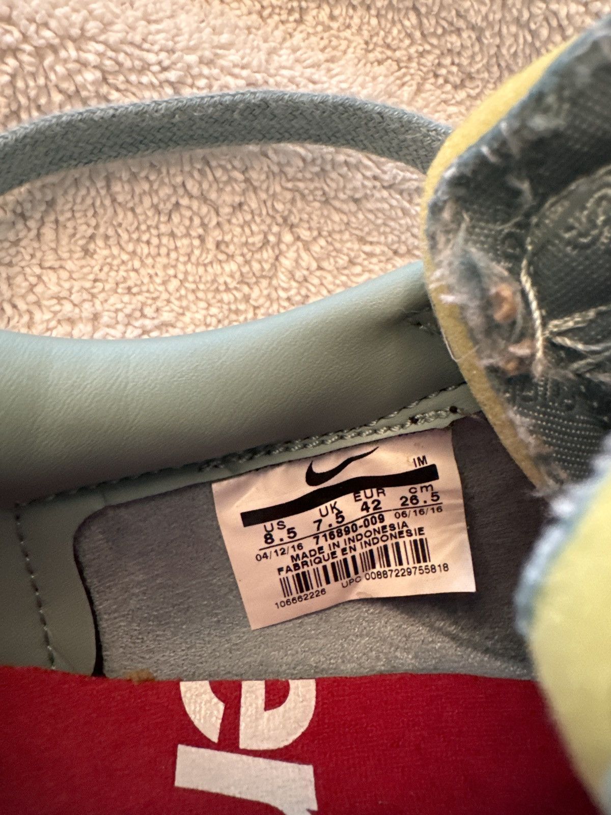 Supreme Supreme / Nike SB Size US 8.5 / EU 41-42 - 6 Thumbnail