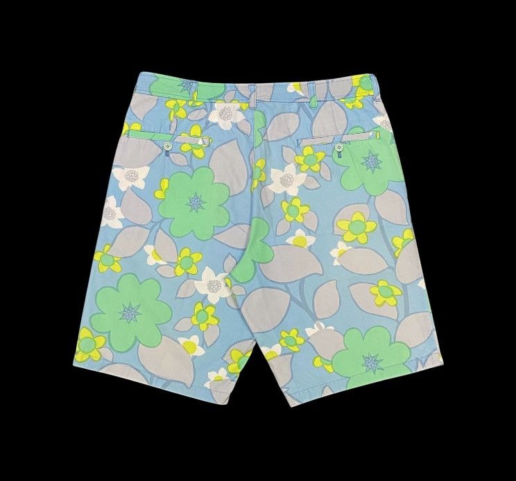 Comme des Garcons × Junya Watanabe Junya Watanabe X Comme Des Garçons Floral Print Short Pants Size US 31 - 2 Thumbnail