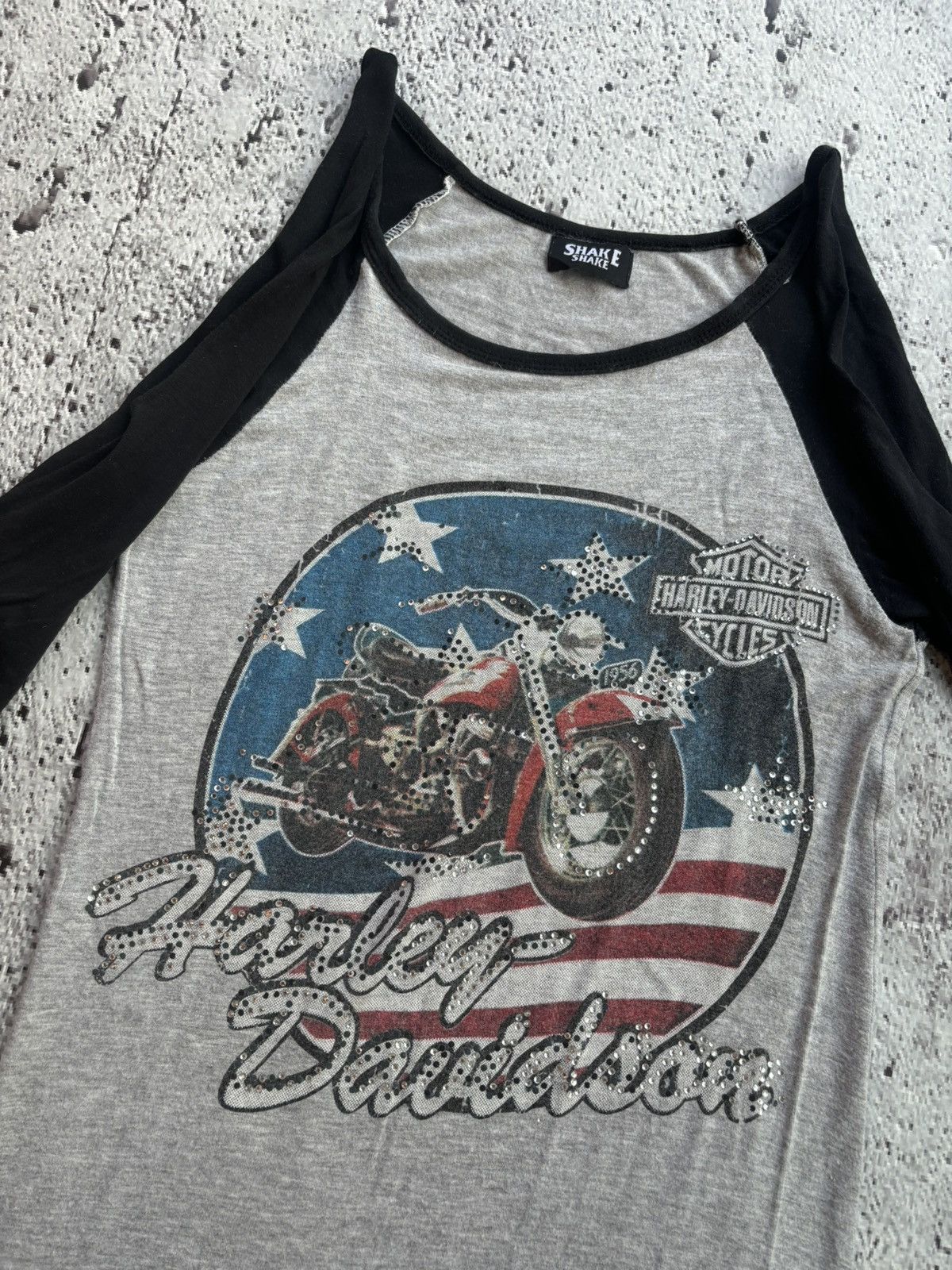 Harley Davidson Harley Davidson Raglan Lognsleeve Size US S / EU 44-46 / 1 - 4 Thumbnail