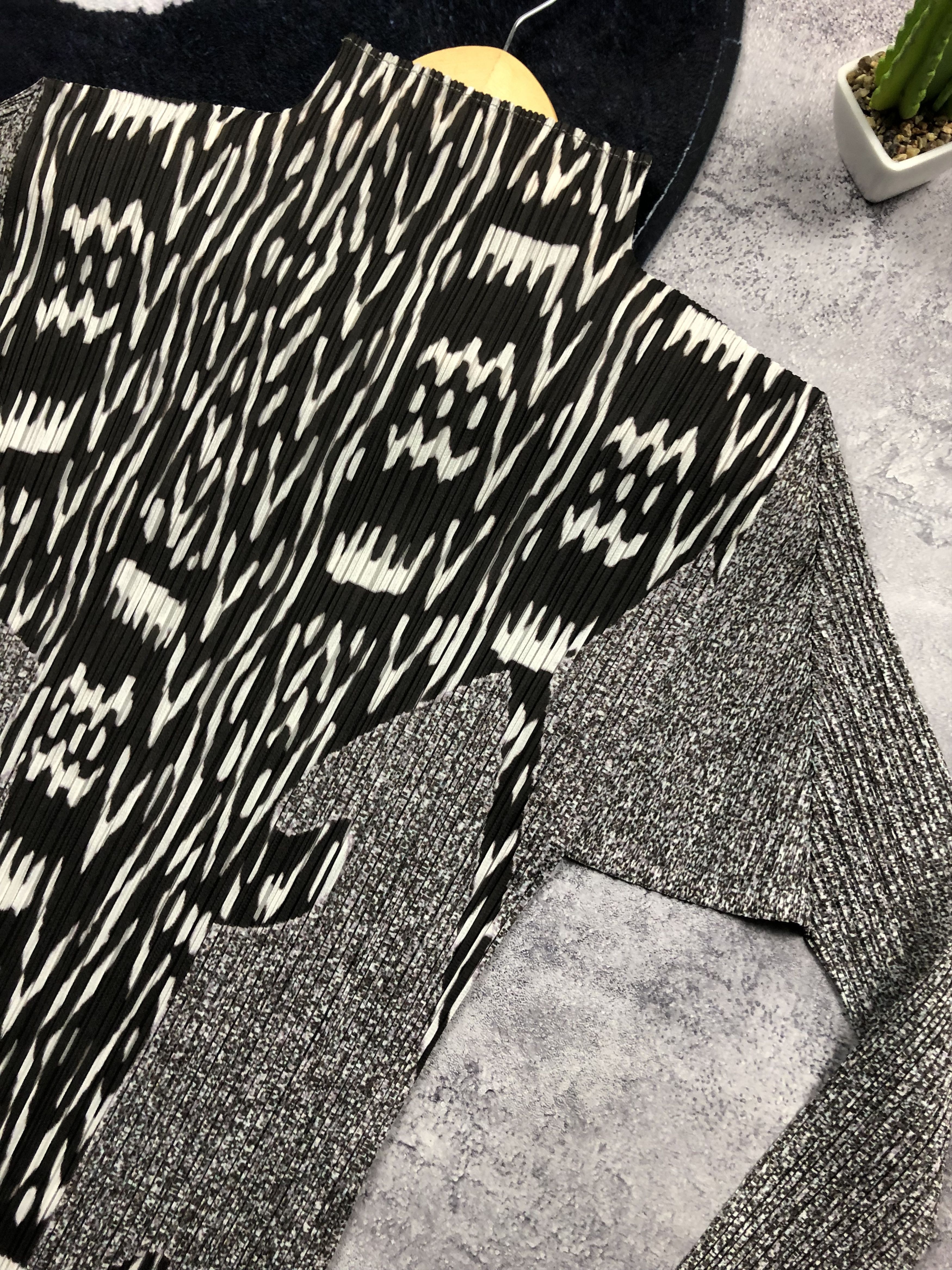 Pleats Please Issey Miyake ISSEY MIYAKE Multicolour Rare Longsleeve Streetwear Y2k Size S / US 4 / IT 40 - 6 Thumbnail