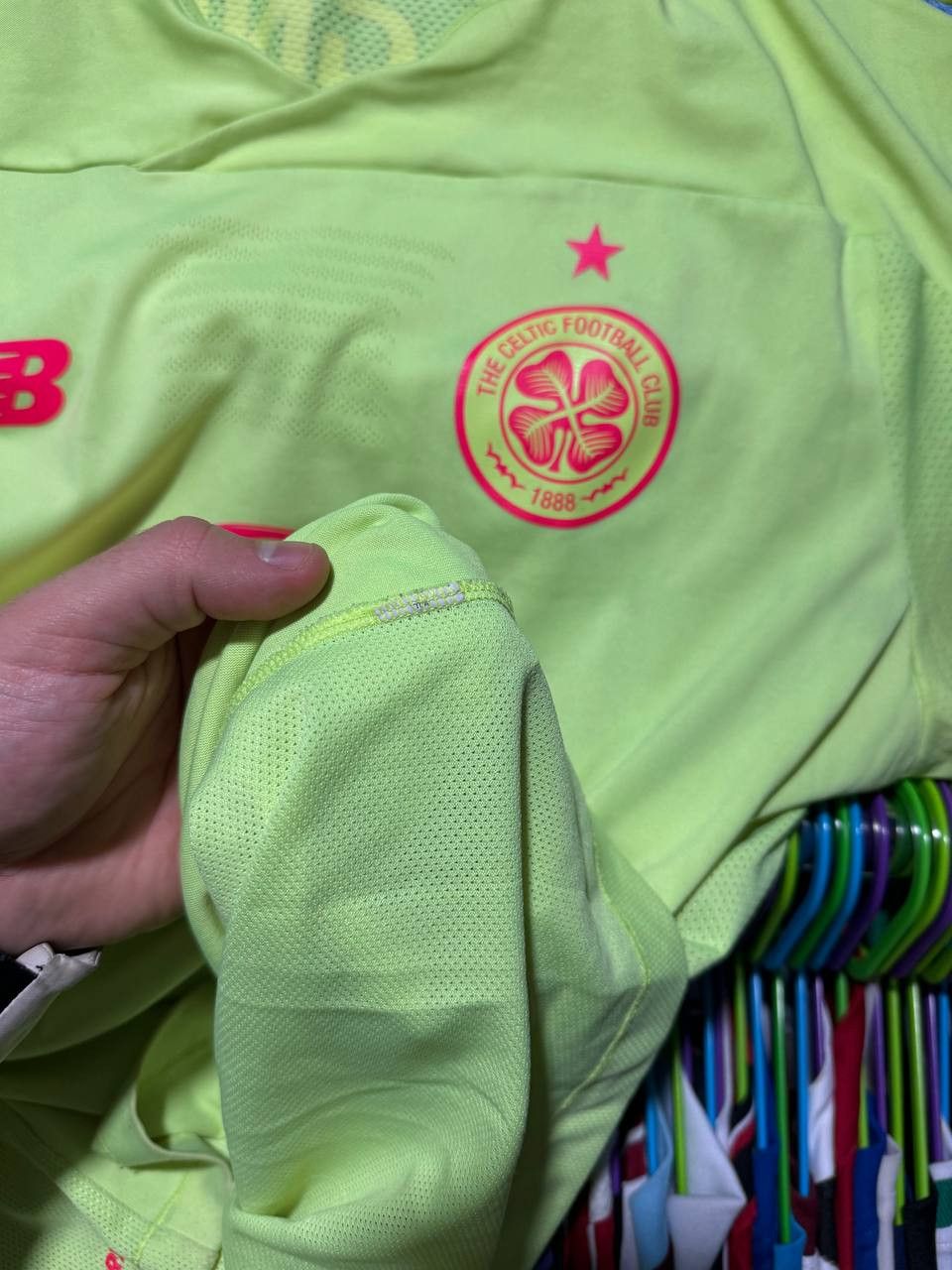 New Balance × Vintage Vintage Celtic 2019/20 GK NB Soccer Jersey Blokcore Size US XL / EU 56 / 4 - 16 Thumbnail