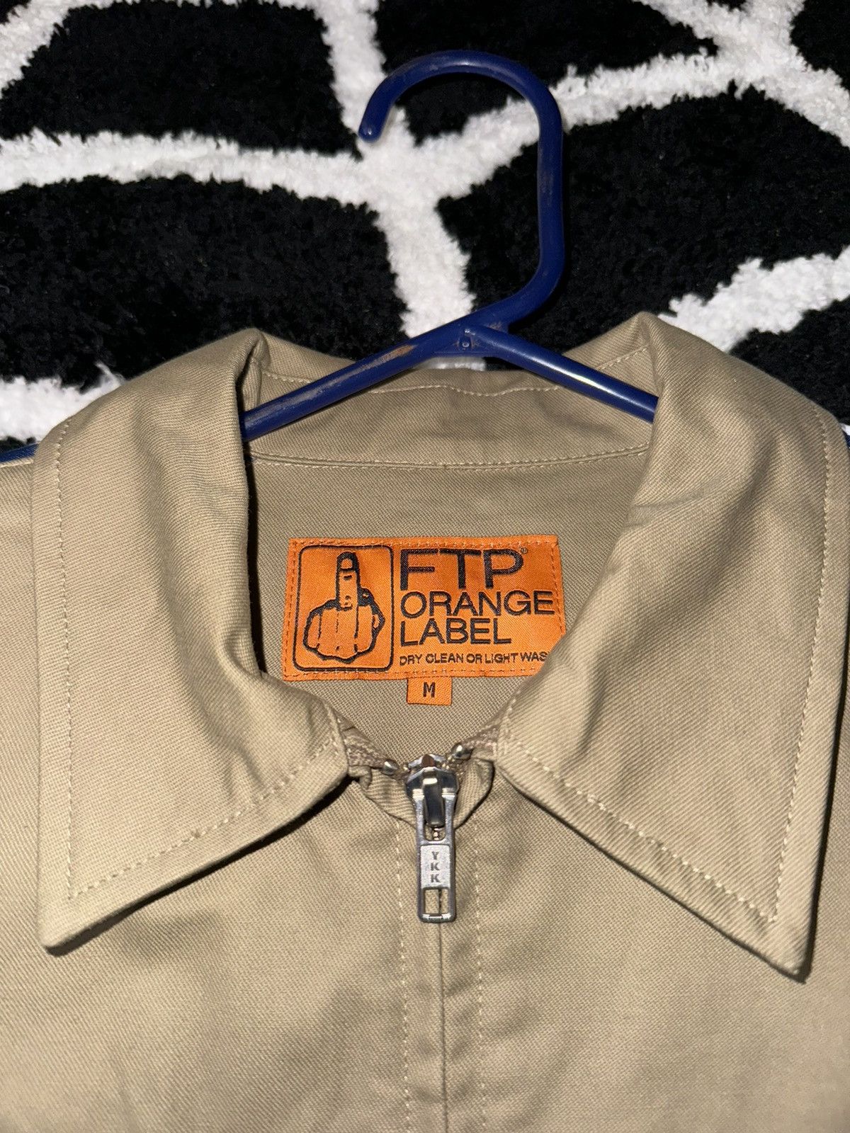 Fuck The Population LOGO TAPE ZIP UP WORK SHIRT Size US M / EU 48-50 / 2 - 4 Thumbnail