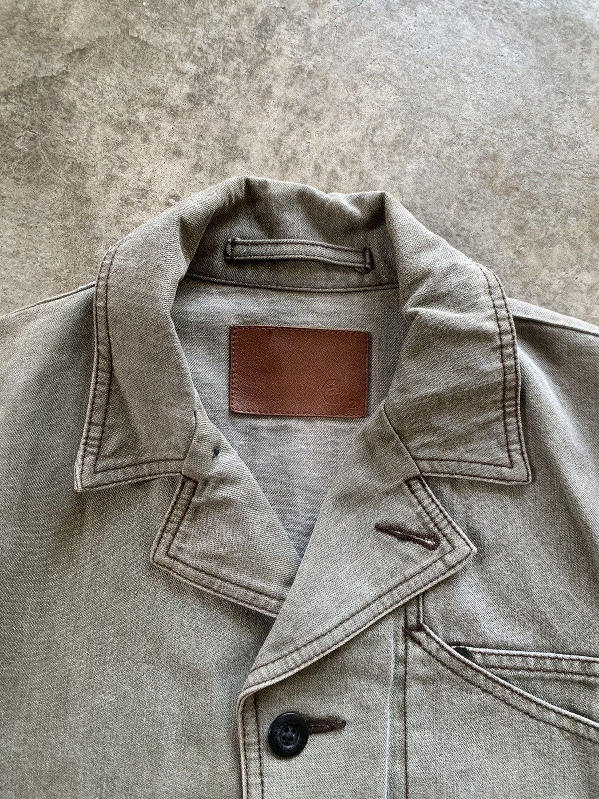 ABAHOUSE × Designer ABAHOUSE archive denim jacket/blazer nice design Size US L / EU 52-54 / 3 - 8 Thumbnail