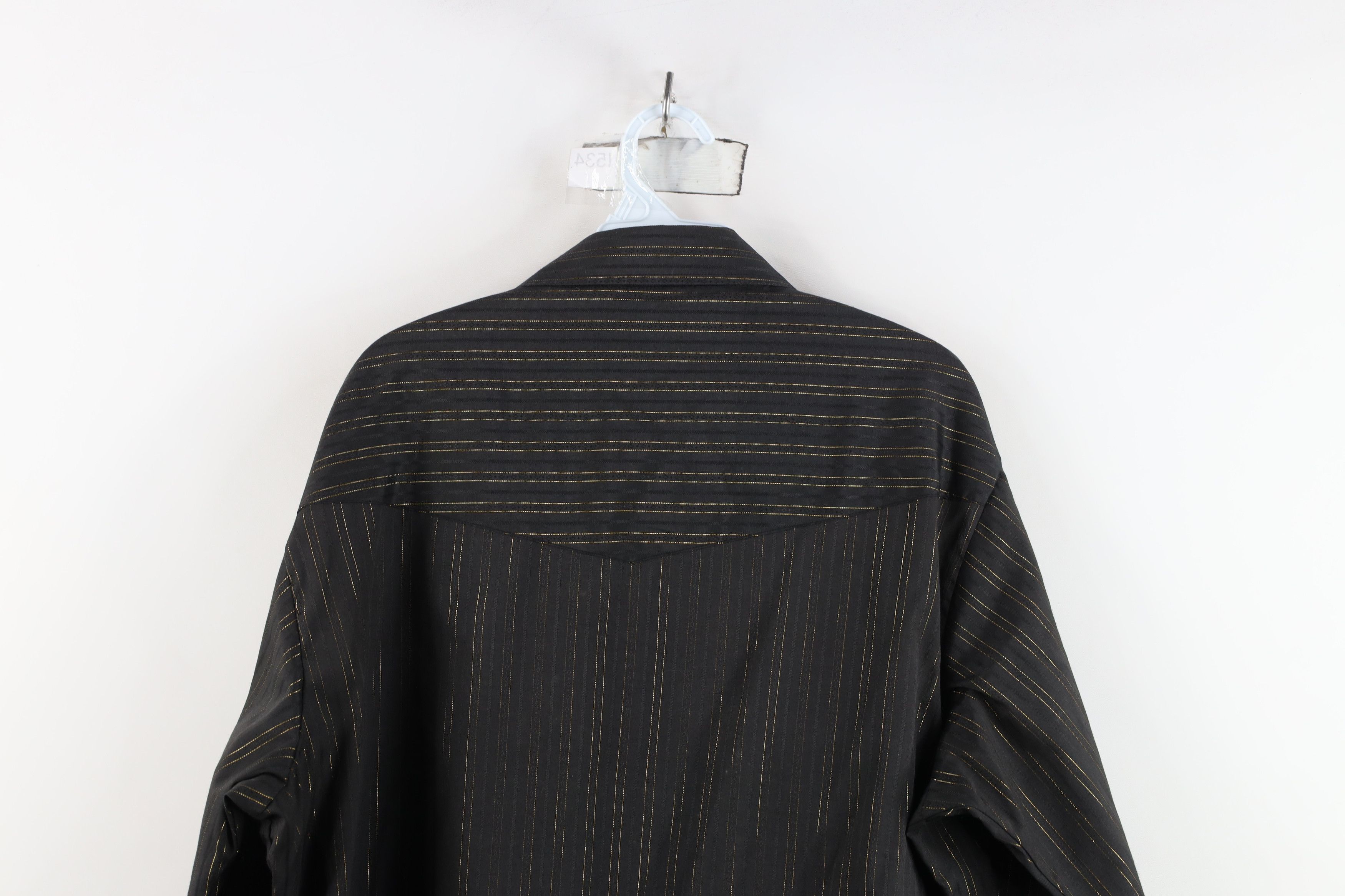 Vintage Vintage 90s Streetwear Striped Western Cowboy Button Shirt Size US XL / EU 56 / 4 - 12 Thumbnail