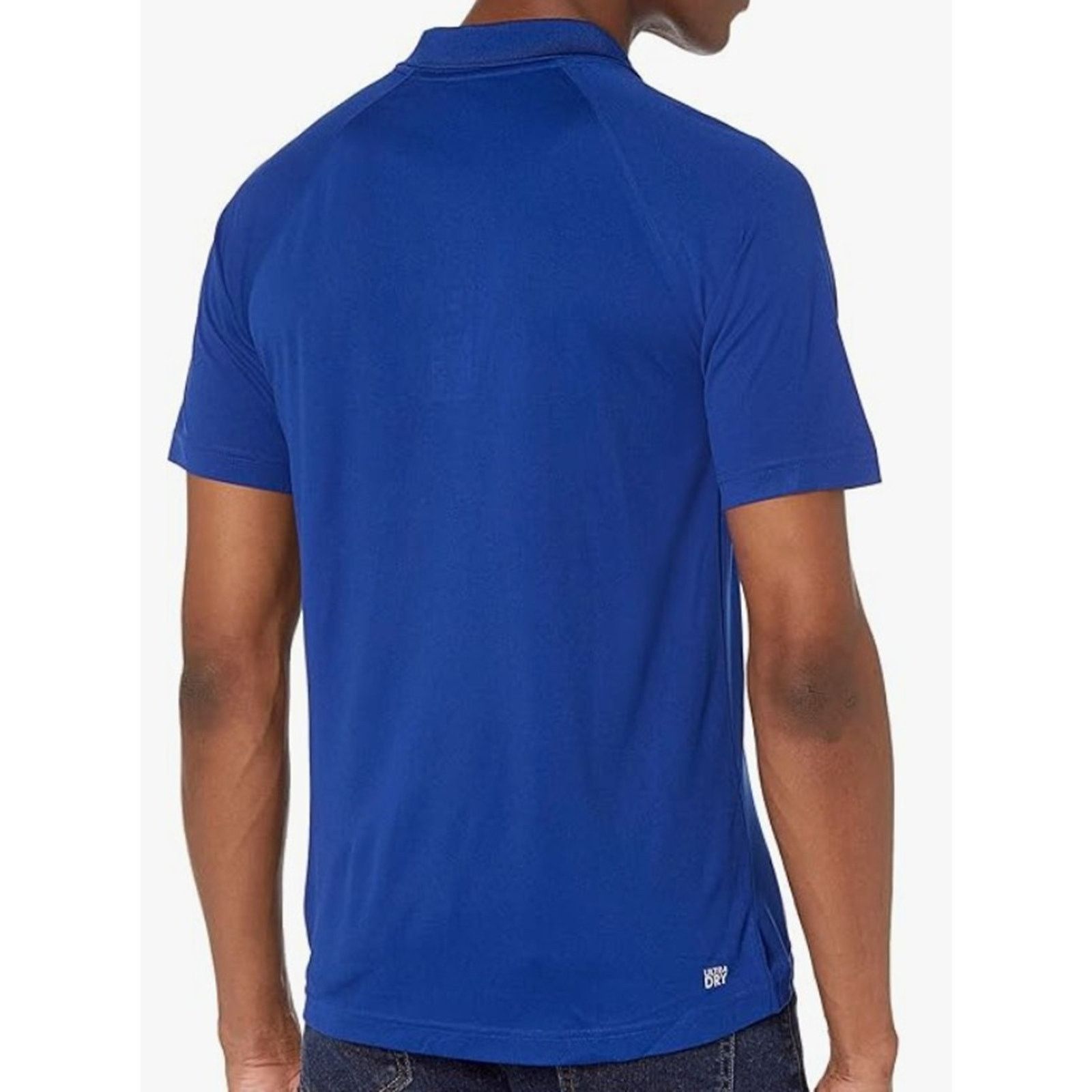 Lacoste Lacoste Mens Ultra Dry Raglan Sleeve Polo Sport Short Blue S Size US S / EU 44-46 / 1 - 3 Thumbnail