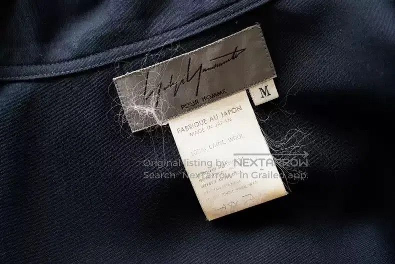 Yohji Yamamoto Yohji Yamamoto 91AW Show style zippered jacket shirt. Size US M / EU 48-50 / 2 - 5 Thumbnail