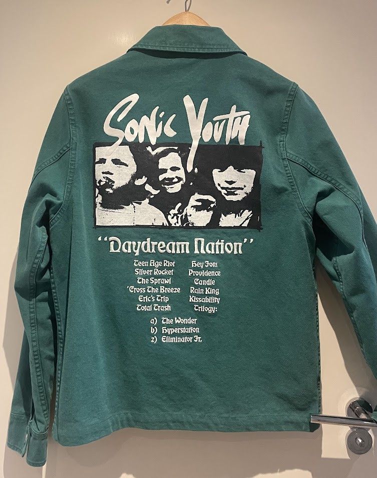 Pleasures Pleasures x Sonic Youth Patchwork Jacket Green - Size M Size US M / EU 48-50 / 2 - 2 Thumbnail
