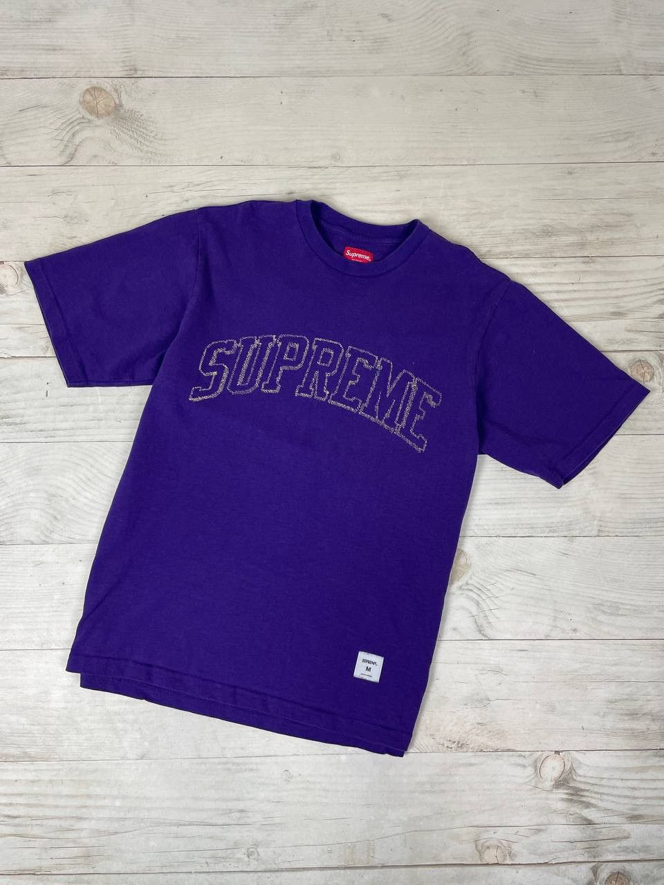 Supreme Sketch Embroidered Big Logo T Shirt