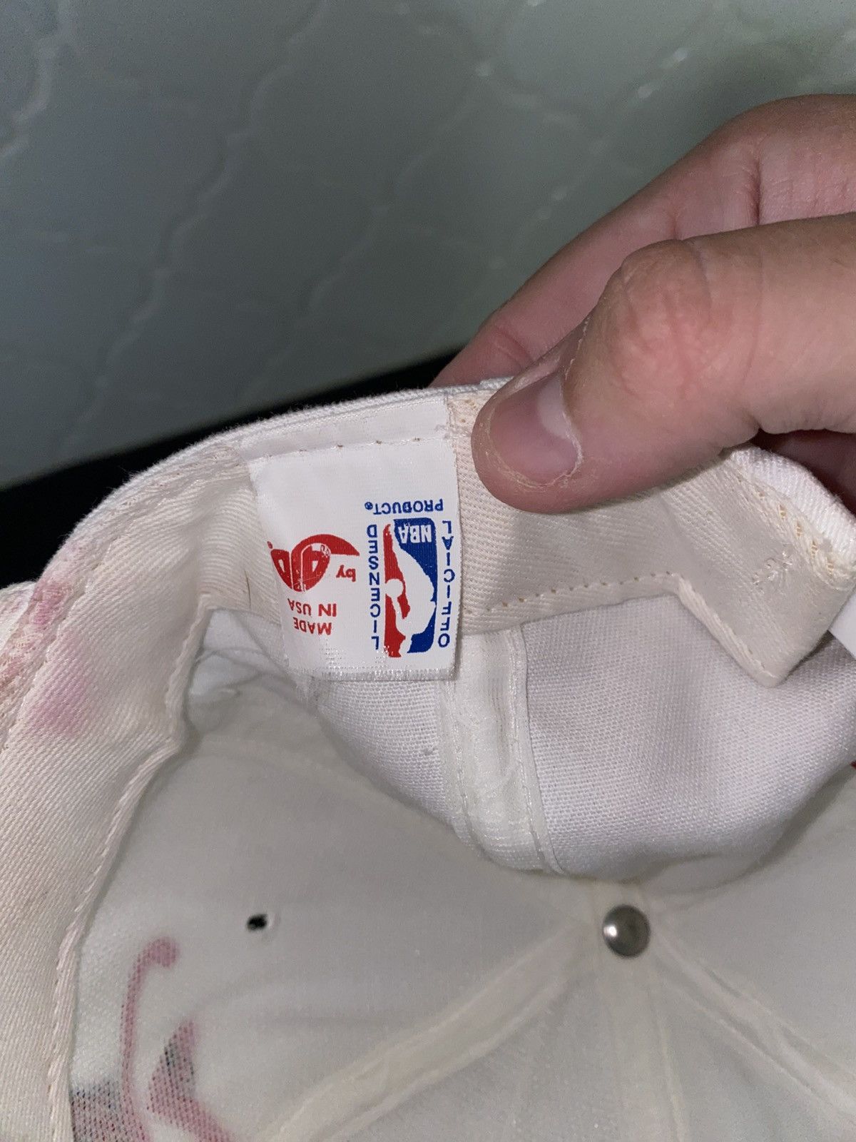NBA Vintage 90s NBA pink panther logo snapback Size ONE SIZE - 4 Thumbnail