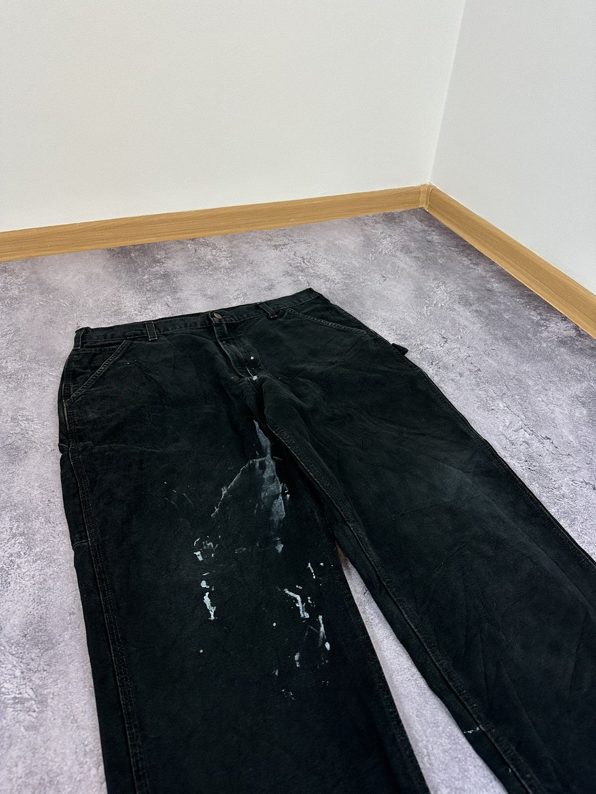 Carhartt Vintage Carhartt Faded Carpenter USA Baggy Opium Work Pants Size US 36 / EU 52 - 11 Thumbnail