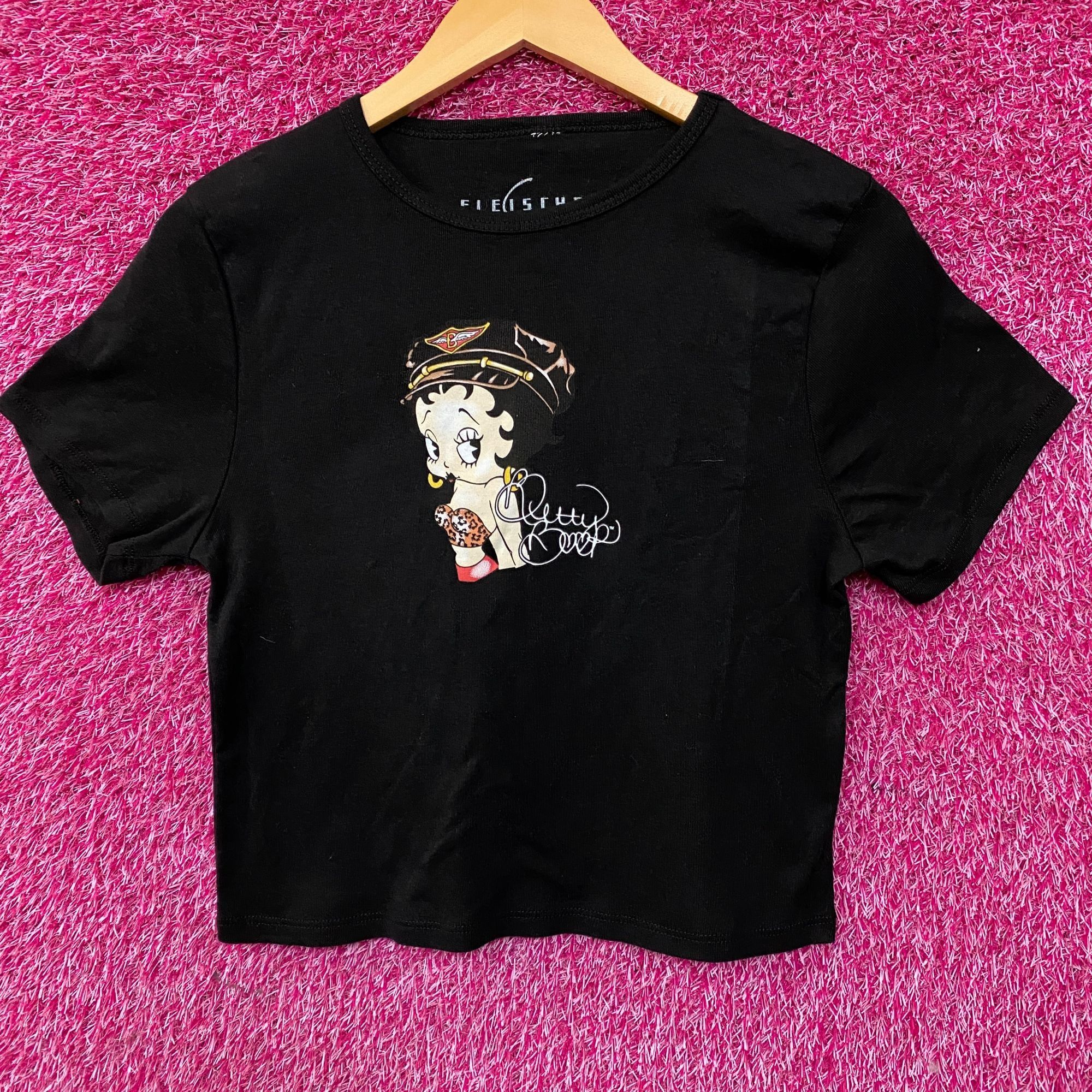 Ripple Junction Betty Boop Harley Davidson Y2K Style Croptop XL Size XL / US 12-14 / IT 48-50 - 1 Thumbnail
