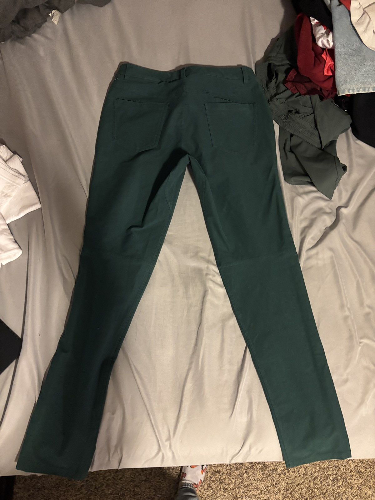 Lululemon Lululemon Straight Green Pants Size 31 Size US 31 - 2 Thumbnail