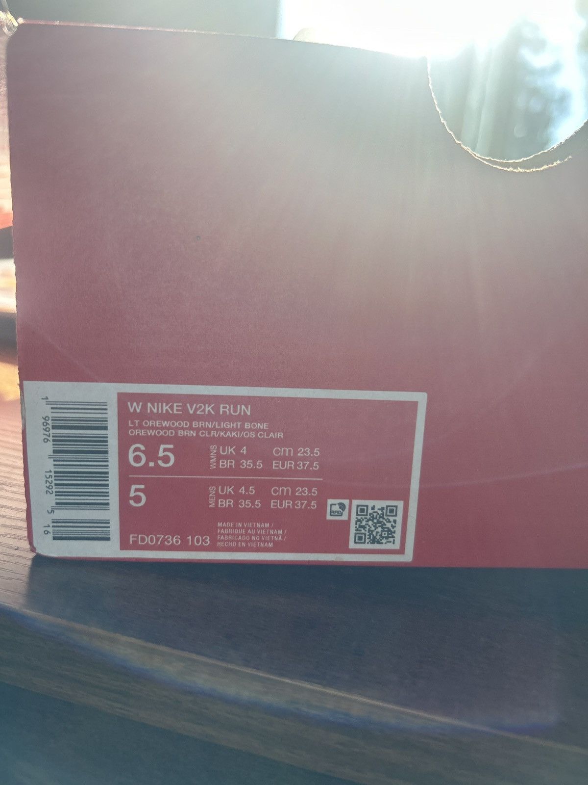 Nike W Nike V2K RUN Size US 6.5 / IT 36.5 - 2 Thumbnail