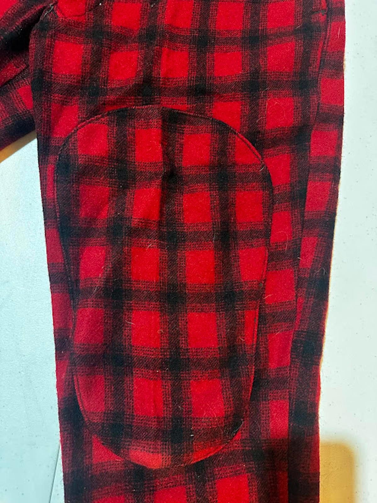 Woolrich Woolen Mills Vintage Woolrich Red Plaid Wool Hunting Pants USA Size US 30 / EU 46 - 6 Thumbnail