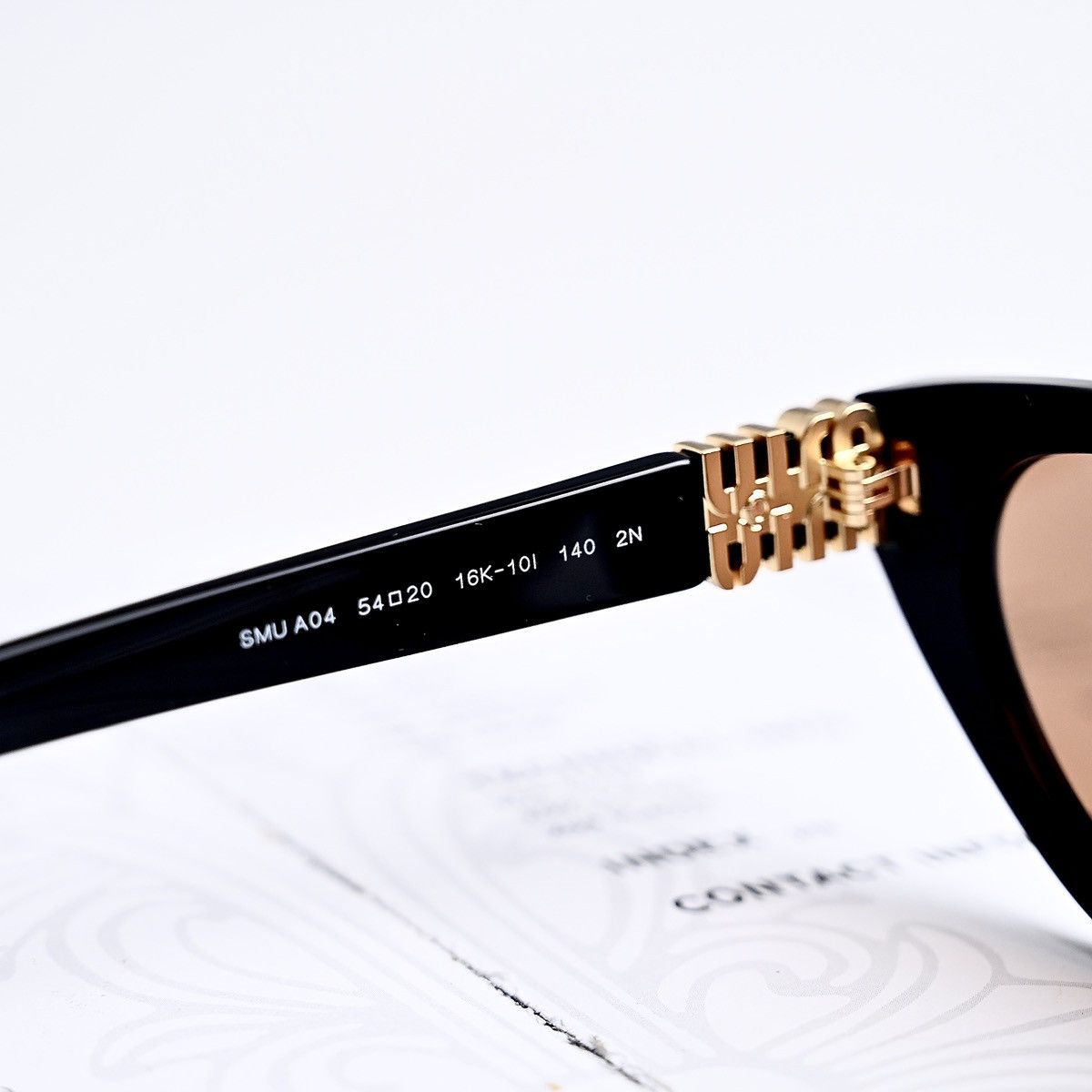 Miu Miu MIU MIU 0MU A04S 16K10I SUNGLASSES Size ONE SIZE - 6 Thumbnail