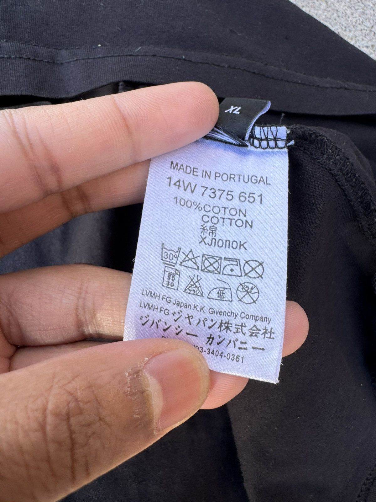 Givenchy Givenchy Hockey Star Tee Size US XL / EU 56 / 4 - 4 Thumbnail