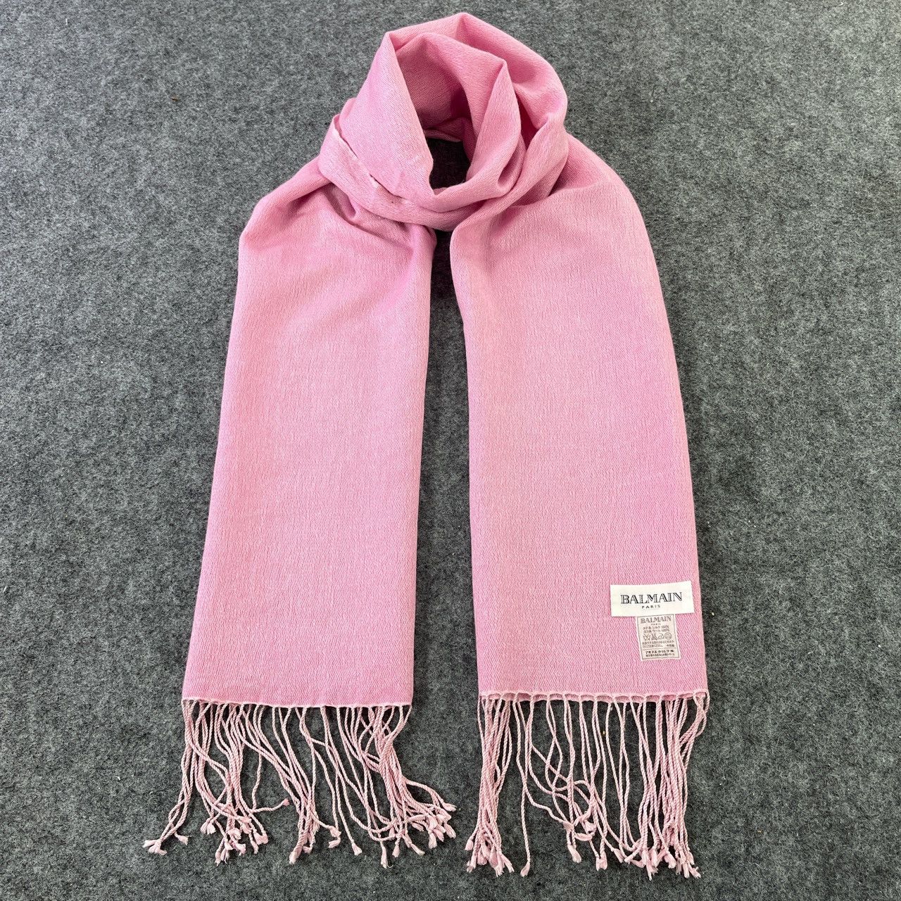Pierre Balmain Vintage Balmain Scarf / Muffler / Neckwear T376 Size ONE SIZE - 4 Thumbnail