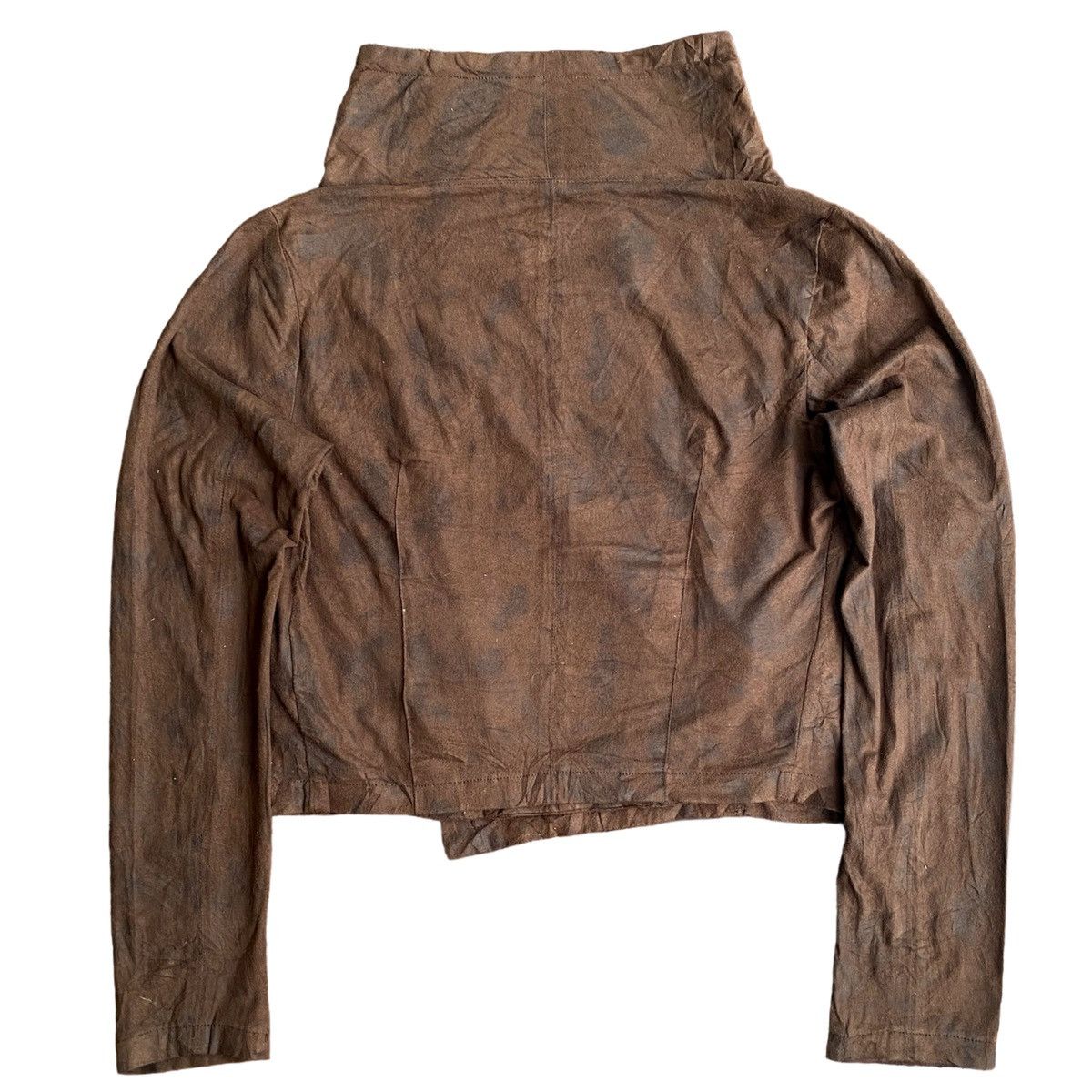 Japanese Brand Rare Spiralgirl Zip Up Suede Opium Style Robot Jacket Size M / US 6-8 / IT 42-44 - 4 Thumbnail