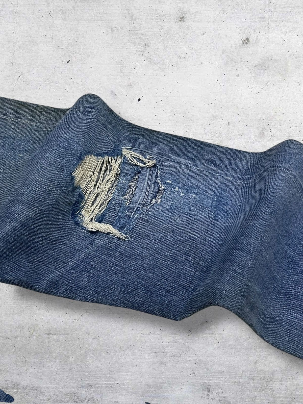 Nepenthes VINTAGE HOGGS BY NEPHENTES OG JAPAN DESIGNER SELVEDGE DENIM Size US 29 - 8 Thumbnail