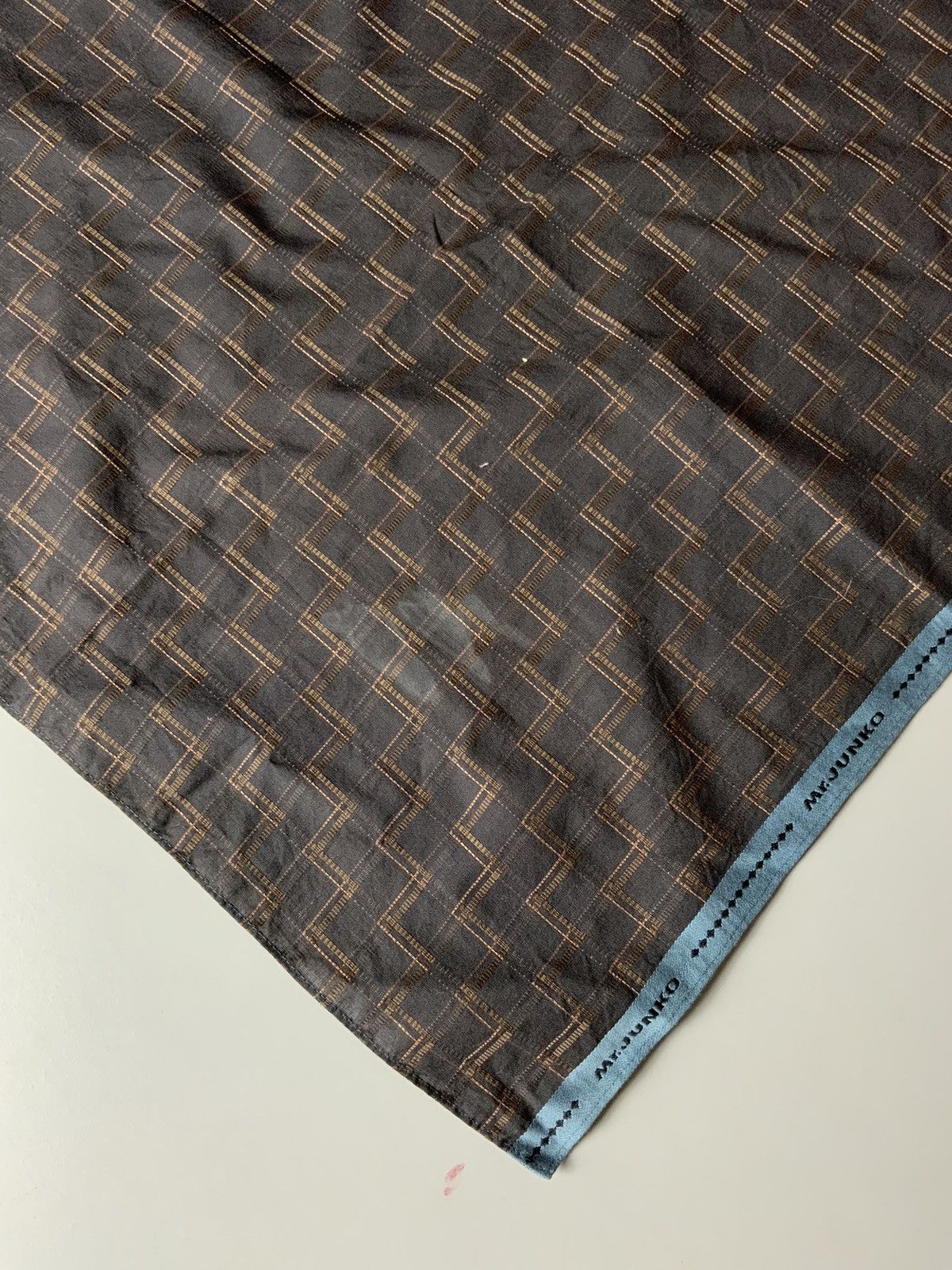 Japanese Brand Mr. Junko Spellout Bandana Handkerchief Size ONE SIZE - 8 Thumbnail
