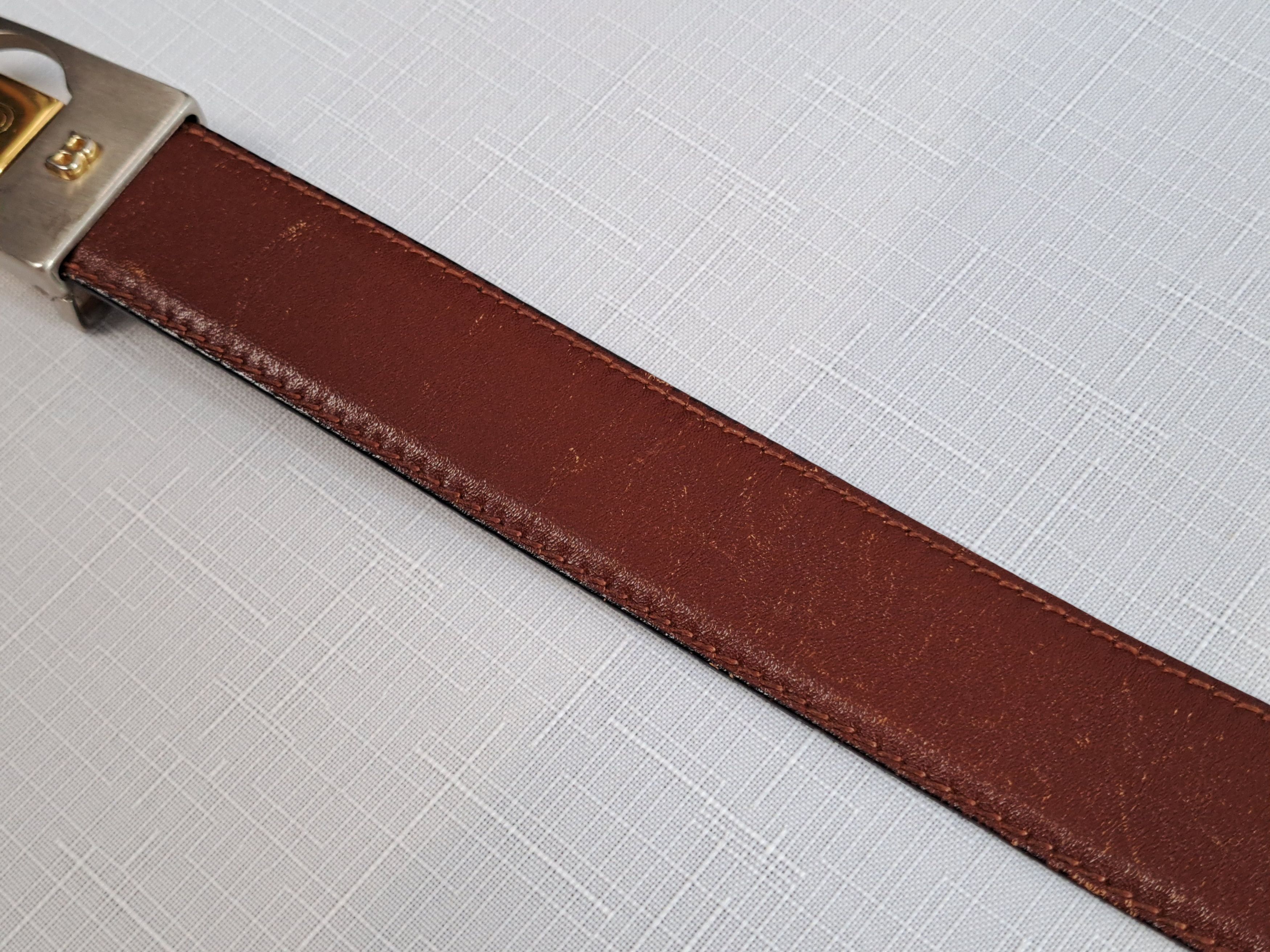 Bally × Vintage Vintage BALLY leather belt. Size ONE SIZE - 12 Thumbnail