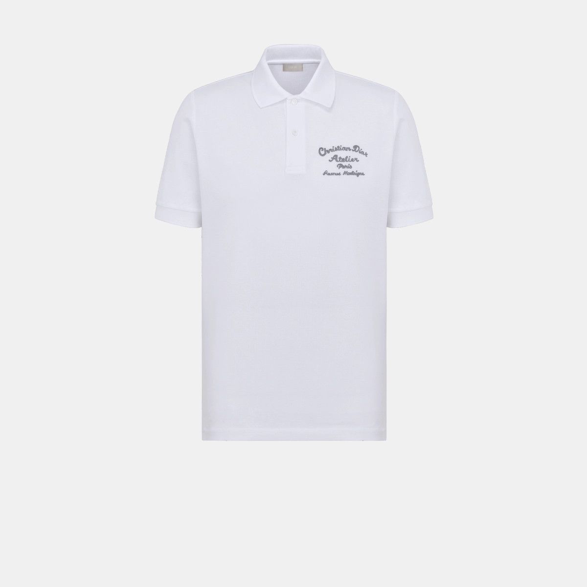 Dior o1bcso1str1224 Atelier' Polo Shirt in White Size US XL / EU 56 / 4 - 1 Thumbnail