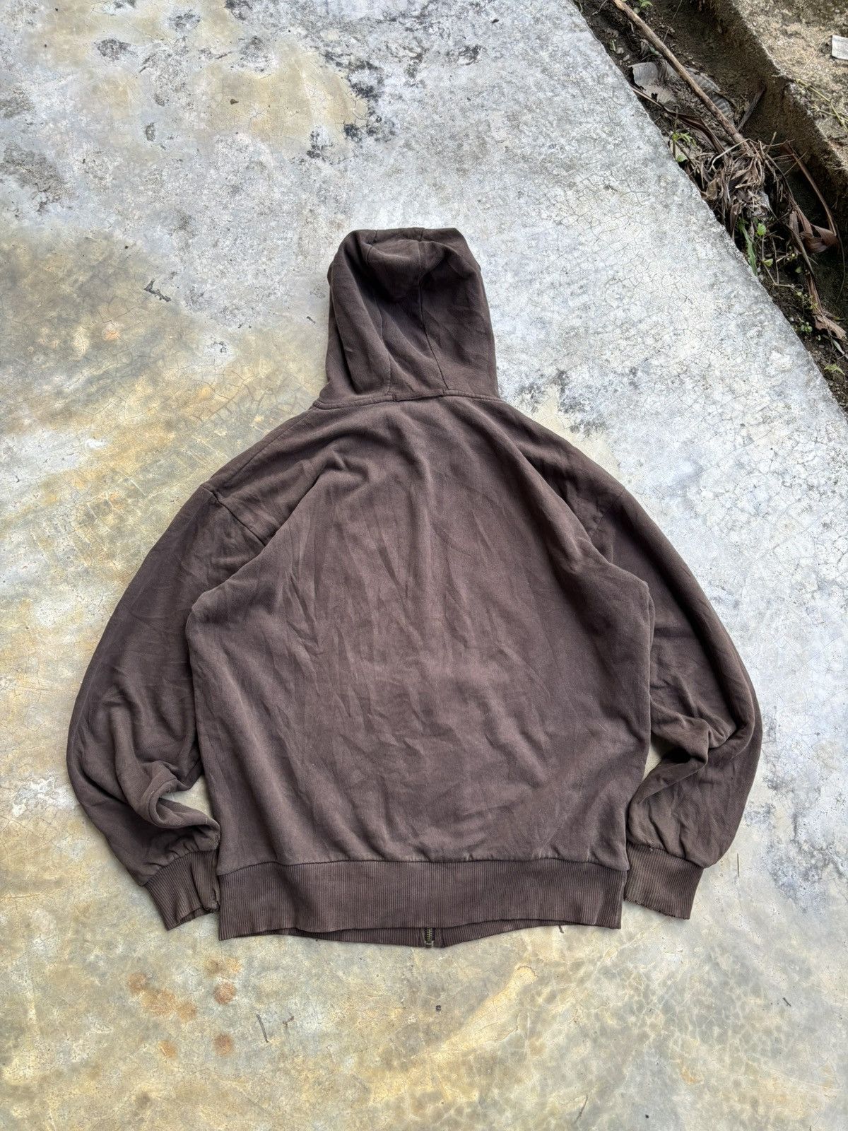 Dickies × Vintage Vintage Distressed Dickies Hoodie Thermal Lines Hoodie Size US L / EU 52-54 / 3 - 2 Thumbnail