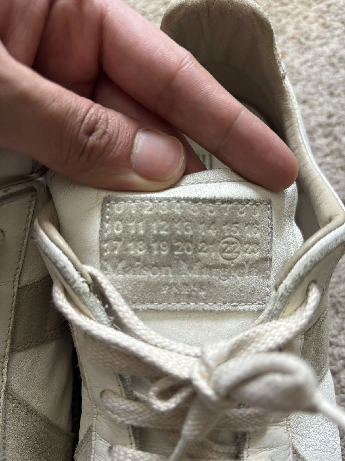 Maison Margiela Maison Margiela GAT ‘Dirty Wash’ Size US 12 / EU 45 - 10 Thumbnail