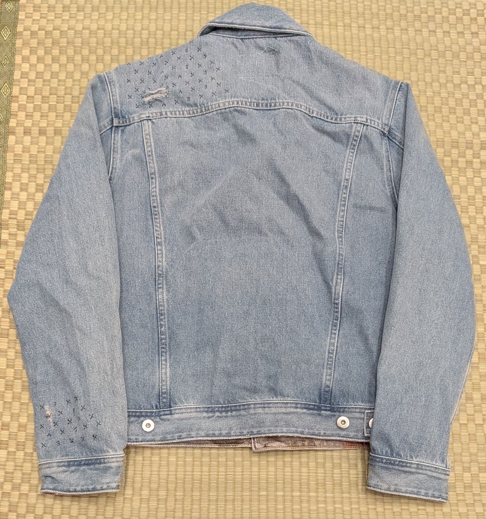 AG Adriano Goldschmied ONE OF A KIND Adriano Goldschmeid AG-ED Denim Jacket Size US M / EU 48-50 / 2 - 2 Thumbnail