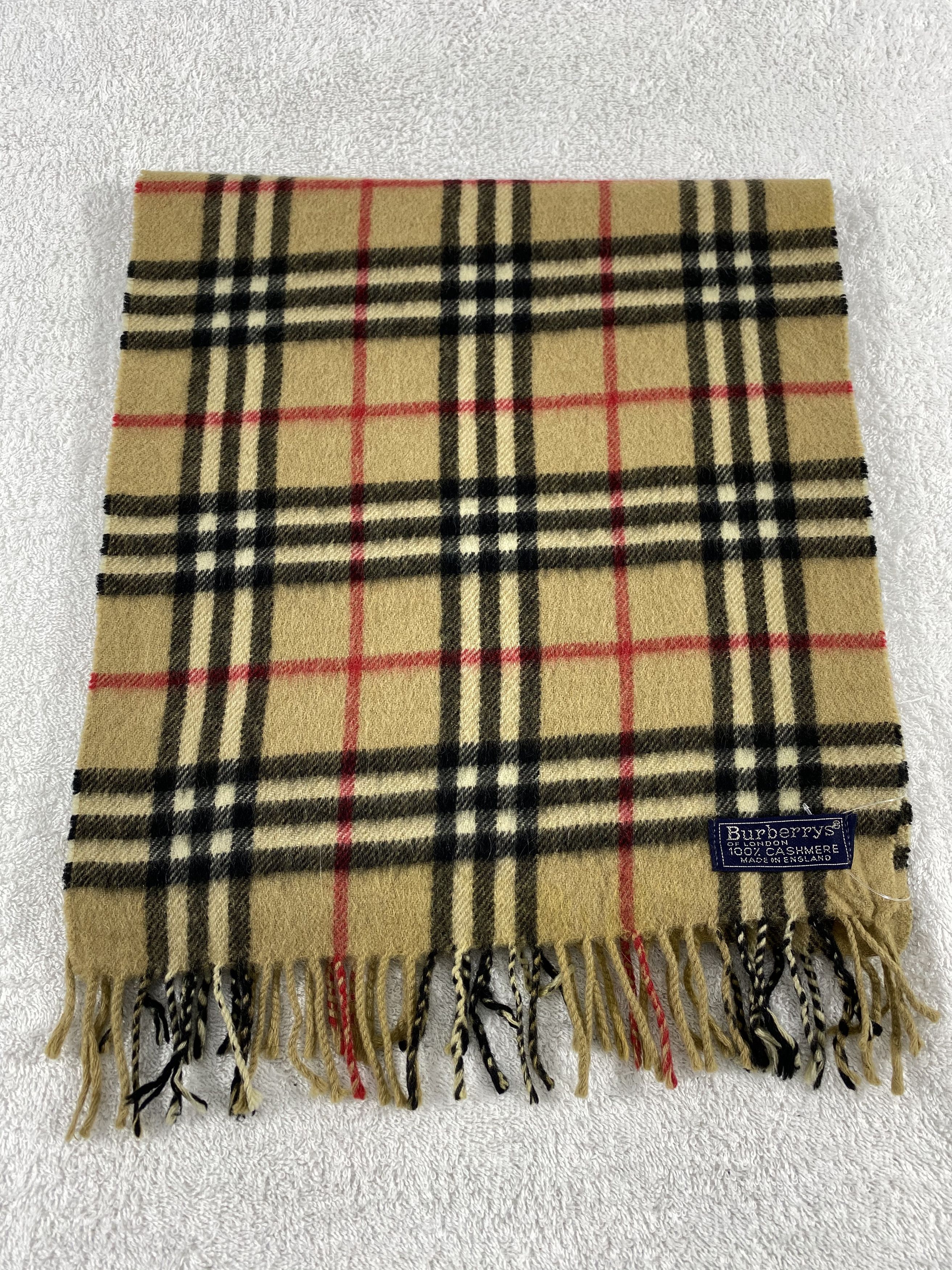 Burberry Vintage Burberry Scarf/Muffler/Neckwear MF697 Size ONE SIZE - 2 Thumbnail