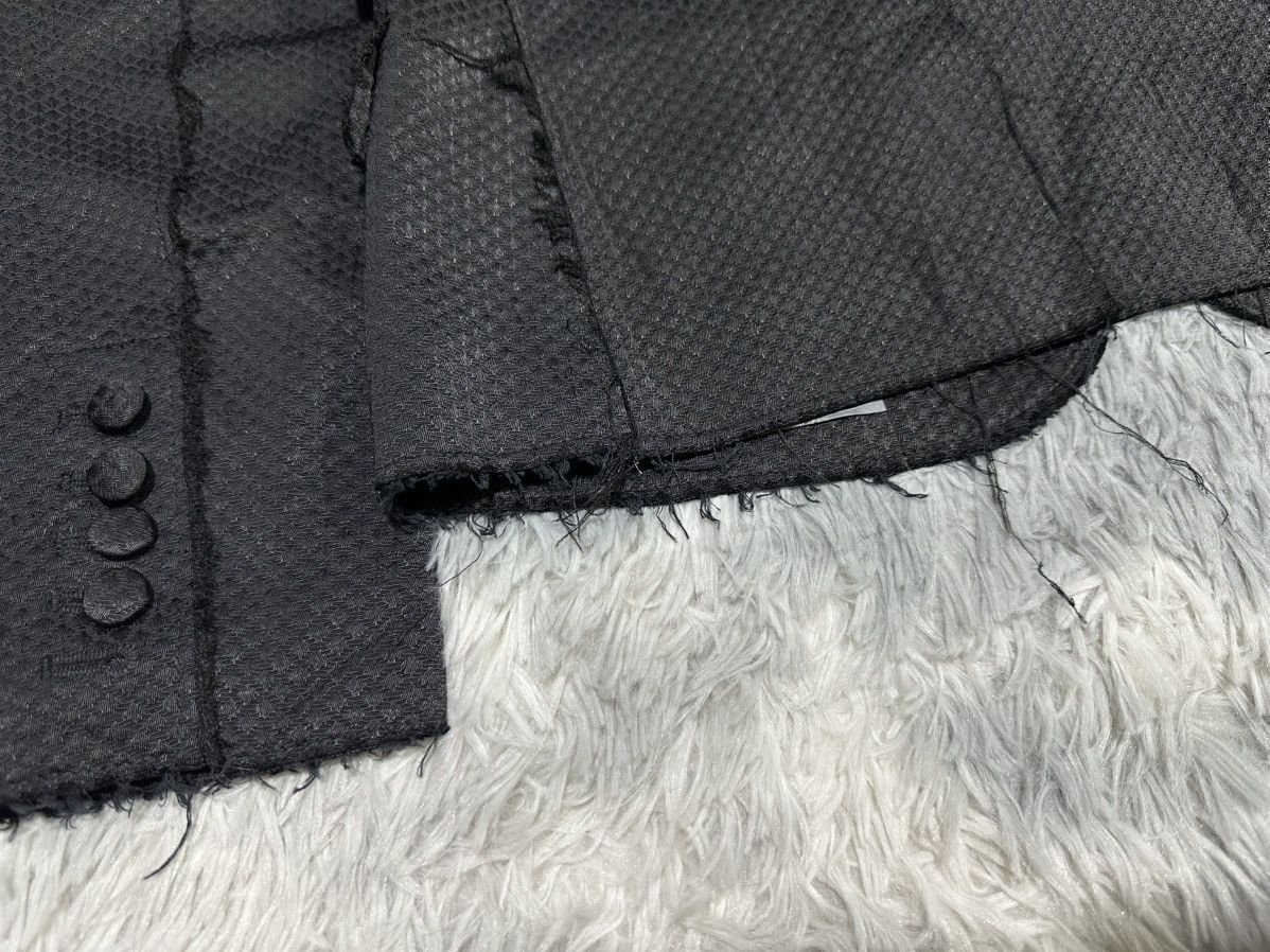 Zadig & Voltaire 🔥Y2K Vintage Zadig & Voltaire Raw Edge Blazer Jacket Size XS / US 0-2 / IT 36-38 - 12 Thumbnail