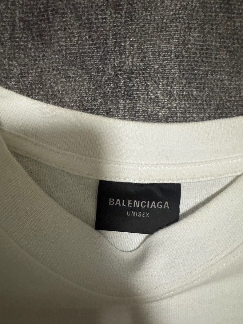 Balenciaga Balenciaga Coke Paris white short sleeves Size US XS / EU 42 / 0 - 3 Thumbnail