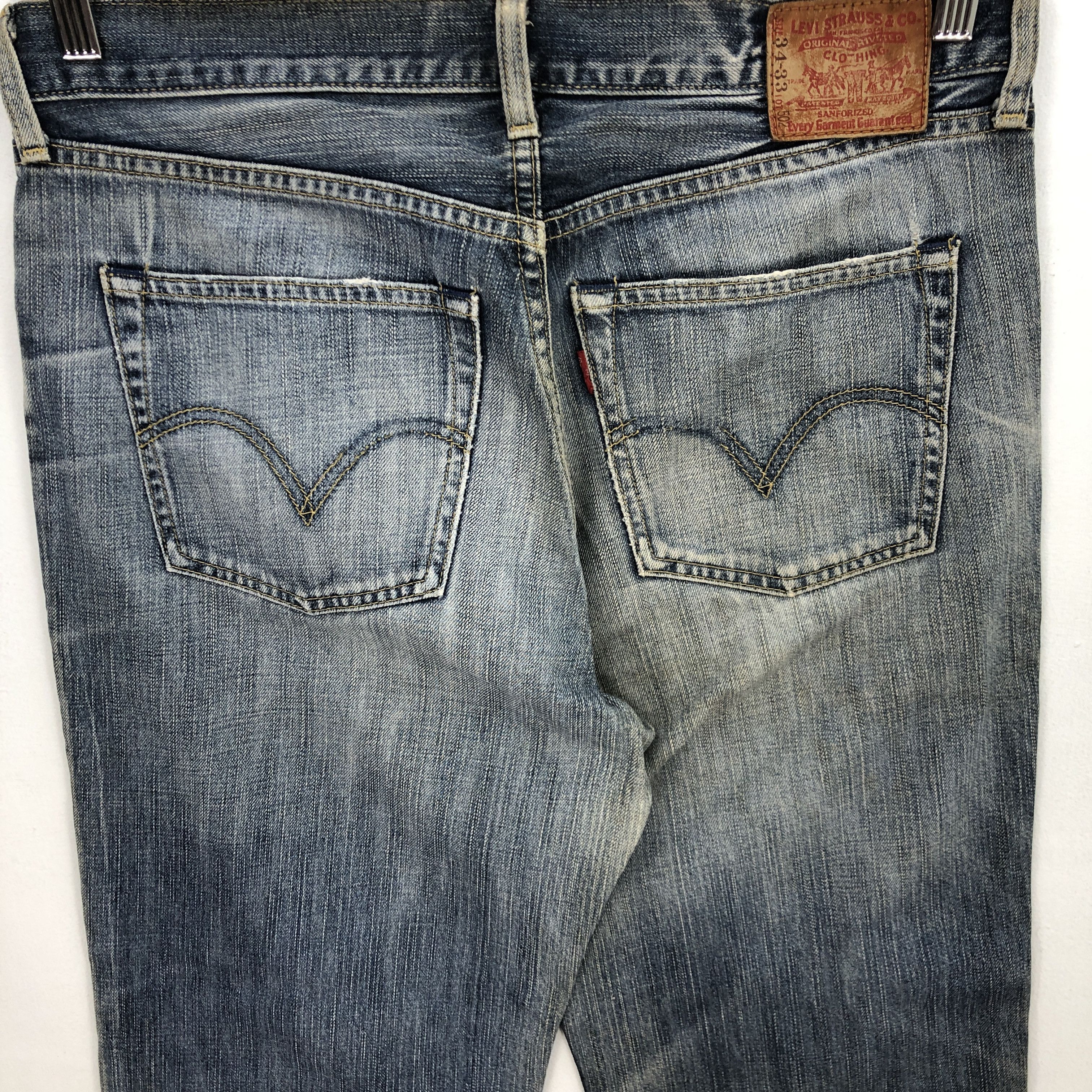 Levi's Vintage Levi's Distressed Jeans Levis Denim Levis Pants Size 32" / US 10 / IT 46 - 4 Thumbnail