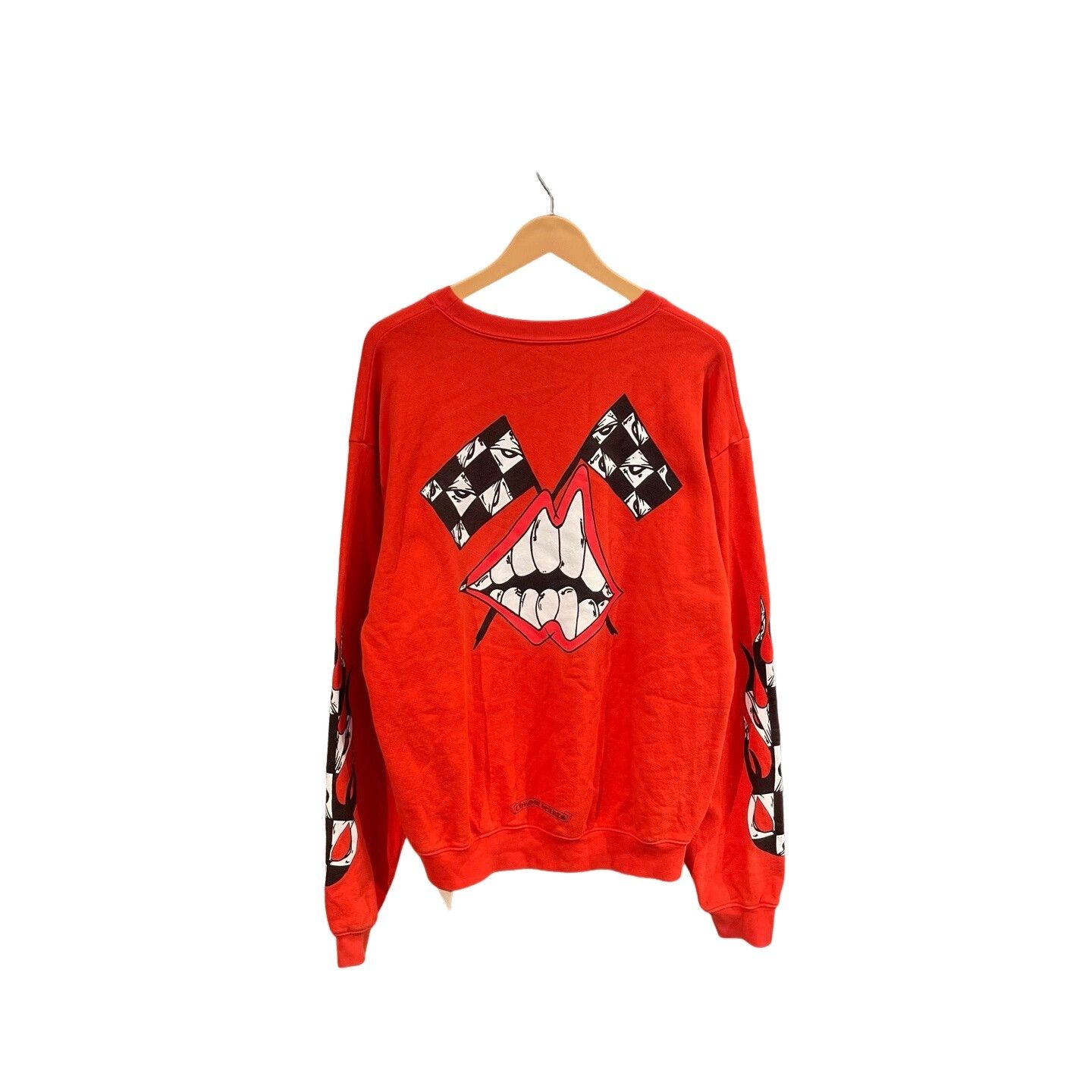 Chrome Hearts Chrome Hearts Matty Boy Flame Sweatshirt Size M Size US M / EU 48-50 / 2 - 1 Thumbnail