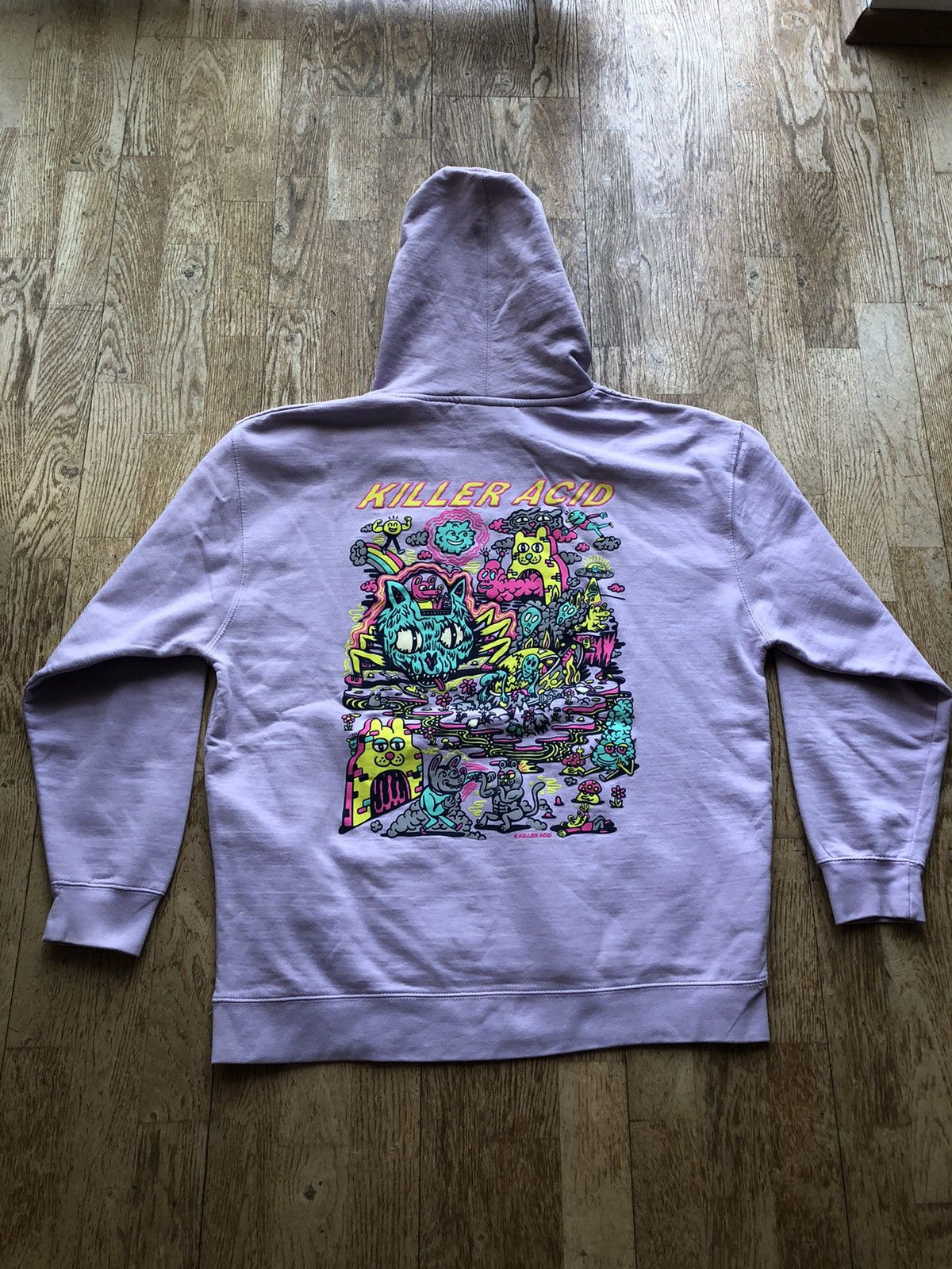 Killer Acid × Other RARE KILLER ACID VINTAGE QUALITY DESIGN HOODIE Size US XL / EU 56 / 4 - 2 Thumbnail