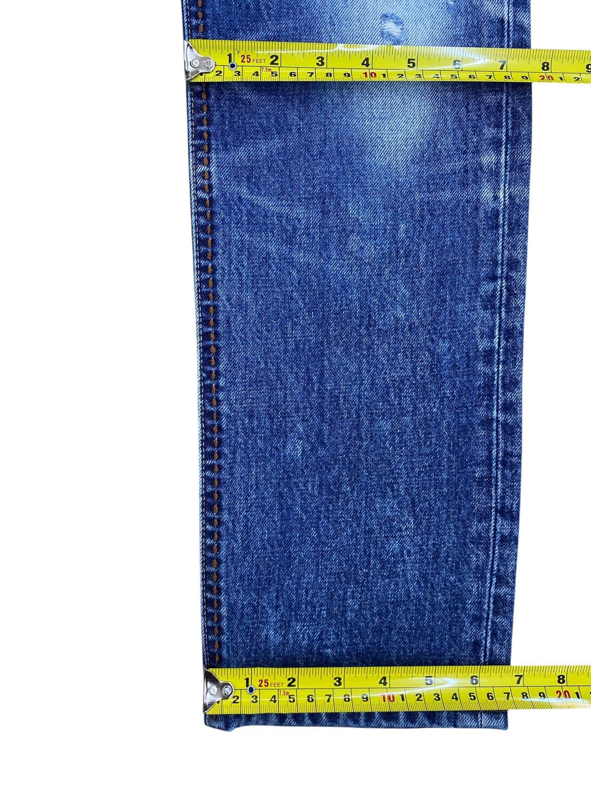 Japanese Brand Japanese Brand Light Wash Whiskered Style Straight Leg Jeans Size US 32 / EU 48 - 9 Thumbnail