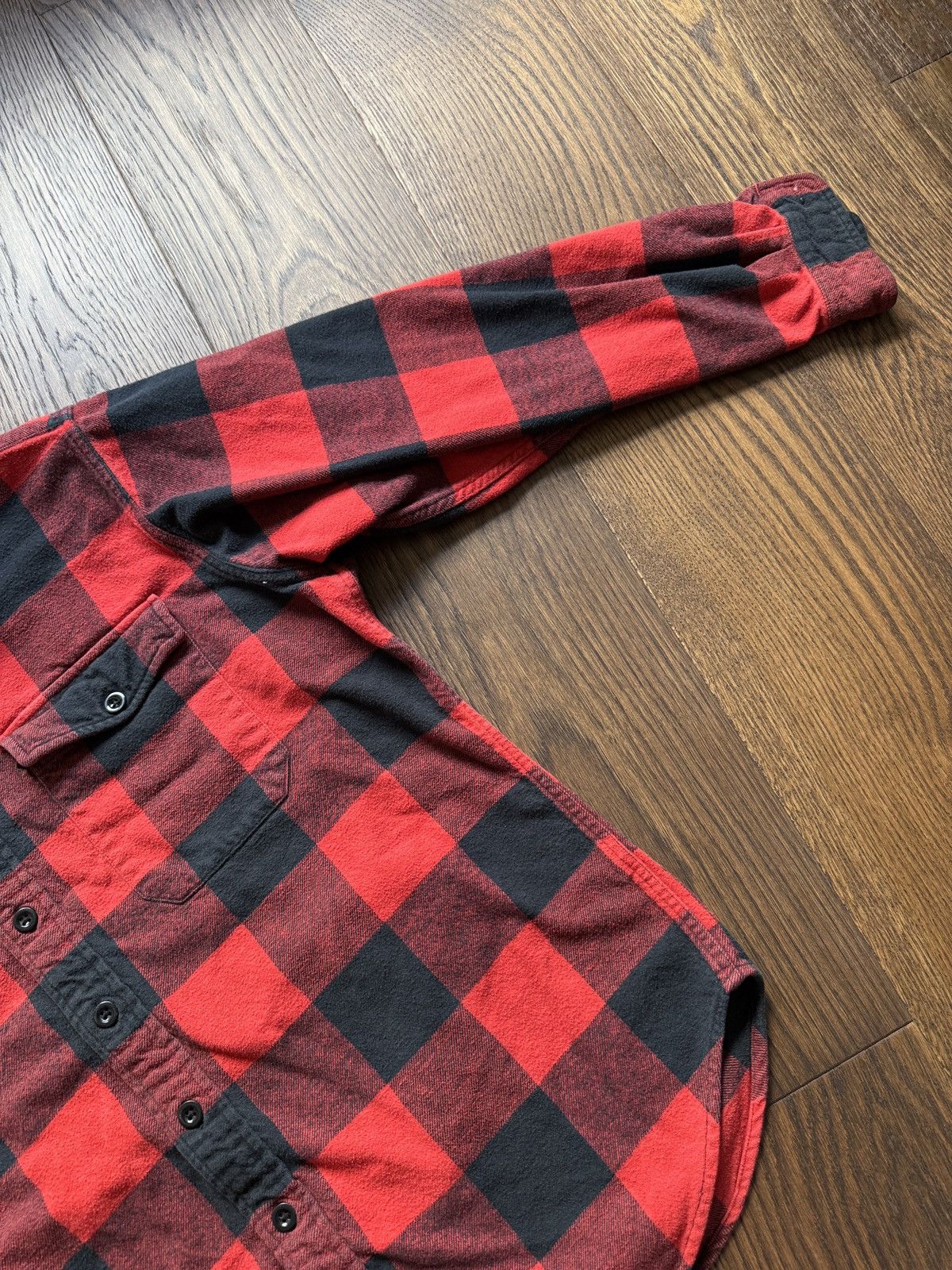 Polo Ralph Lauren Vintage Polo Jeans Co Ralph Lauren Flannel Button Up Shirt Size US L / EU 52-54 / 3 - 6 Thumbnail