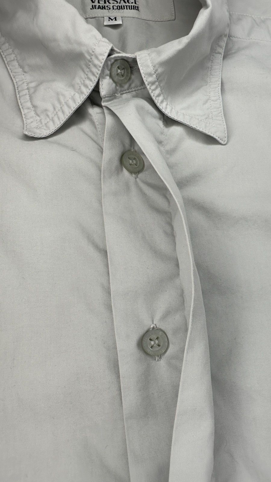 Versace Jeans Couture Versace Jeans Couture Short Sleeve Shirt – Grey M Size US M / EU 48-50 / 2 - 4 Thumbnail