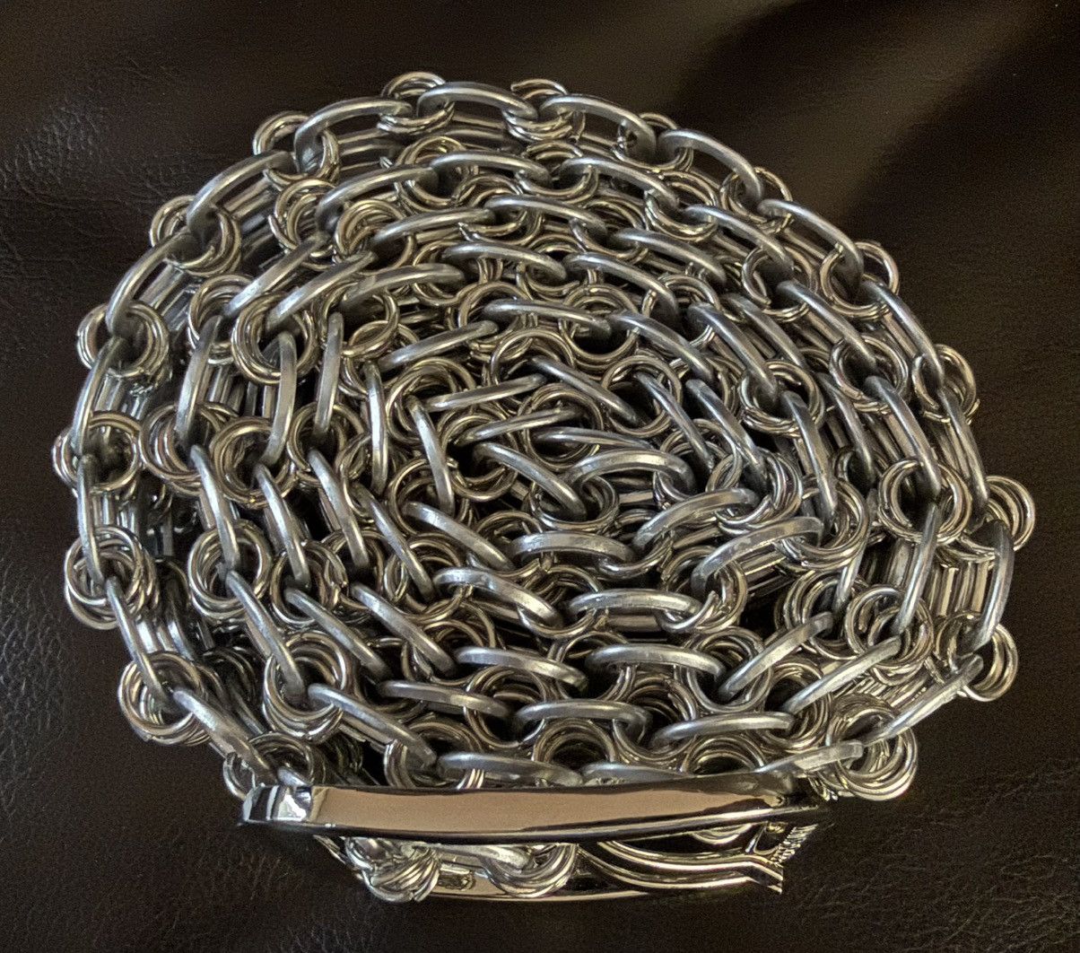 Greedy Unit Greedy Unit Bottle Tab Belt Silver Size ONE SIZE - 3 Thumbnail