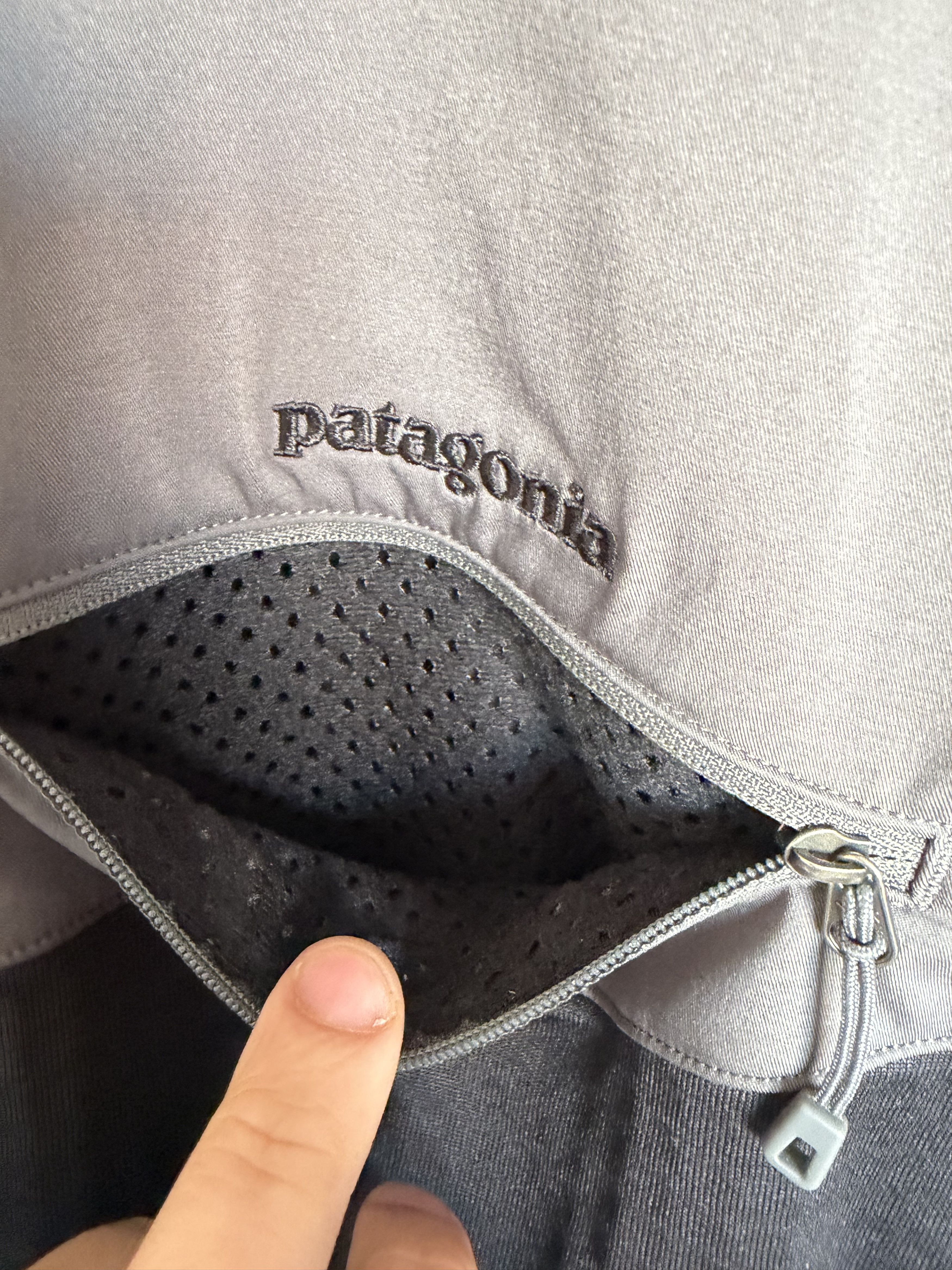 Patagonia Patagonia Polartec Power Dry Pullover Jacket Grey Black XL Size US XL / EU 56 / 4 - 7 Thumbnail