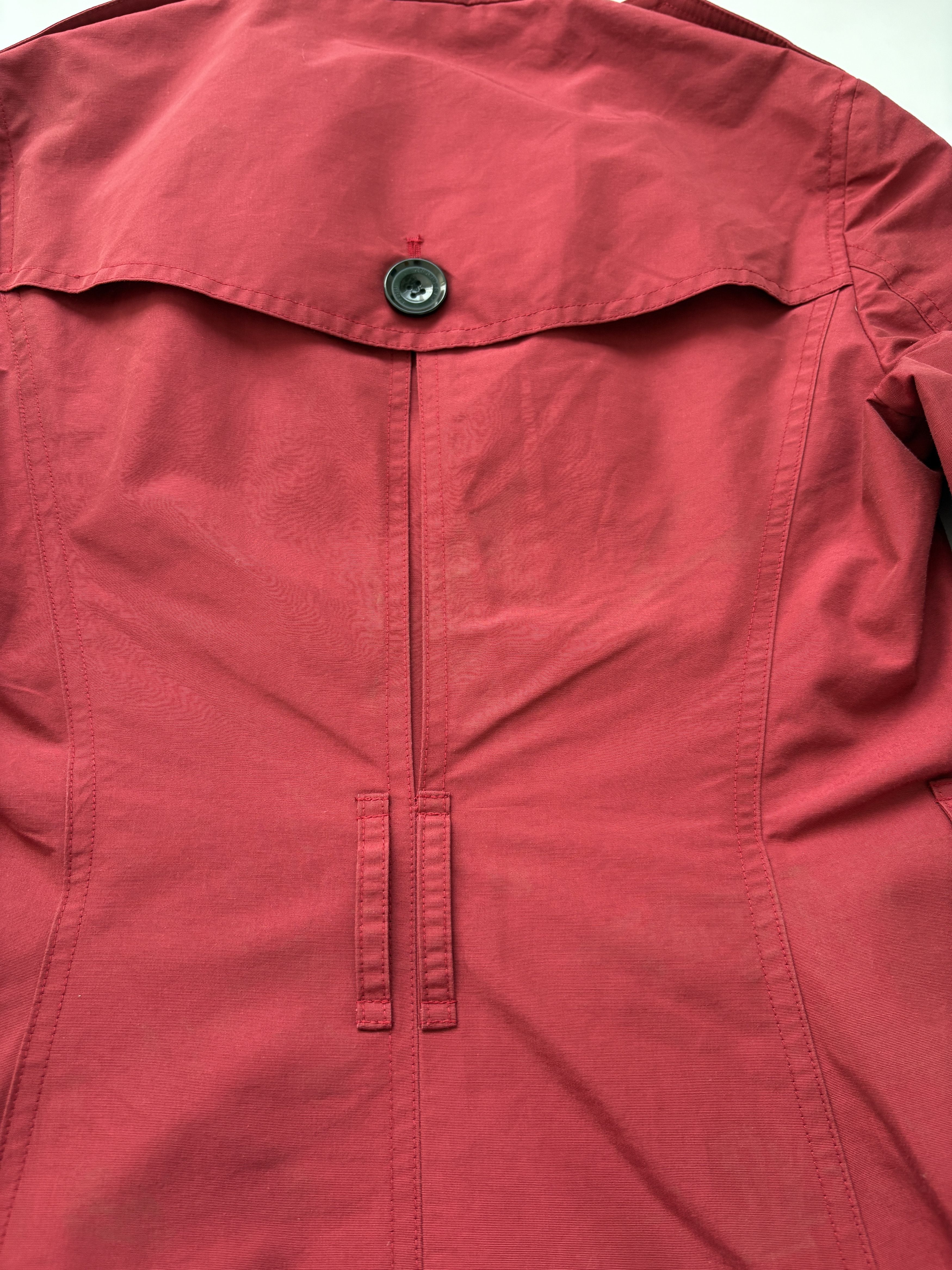 Burberry ⚡️QUICK SALE⚡️2015 Burberry SAMPLE Red Short Trench Coat Size XS / US 0-2 / IT 36-38 - 9 Thumbnail