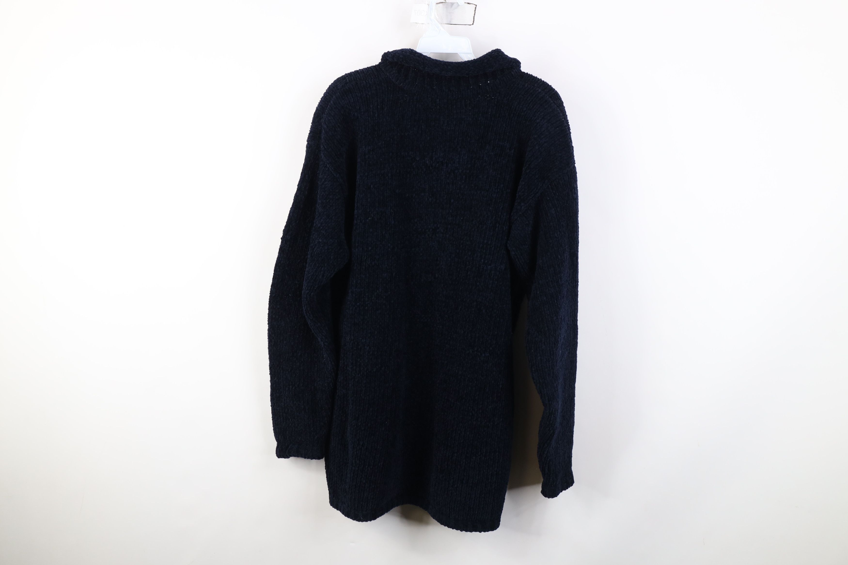 Vintage Vintage 90s Streetwear Chunky Cable Knit Fisherman Sweater Size M / US 6-8 / IT 42-44 - 8 Thumbnail
