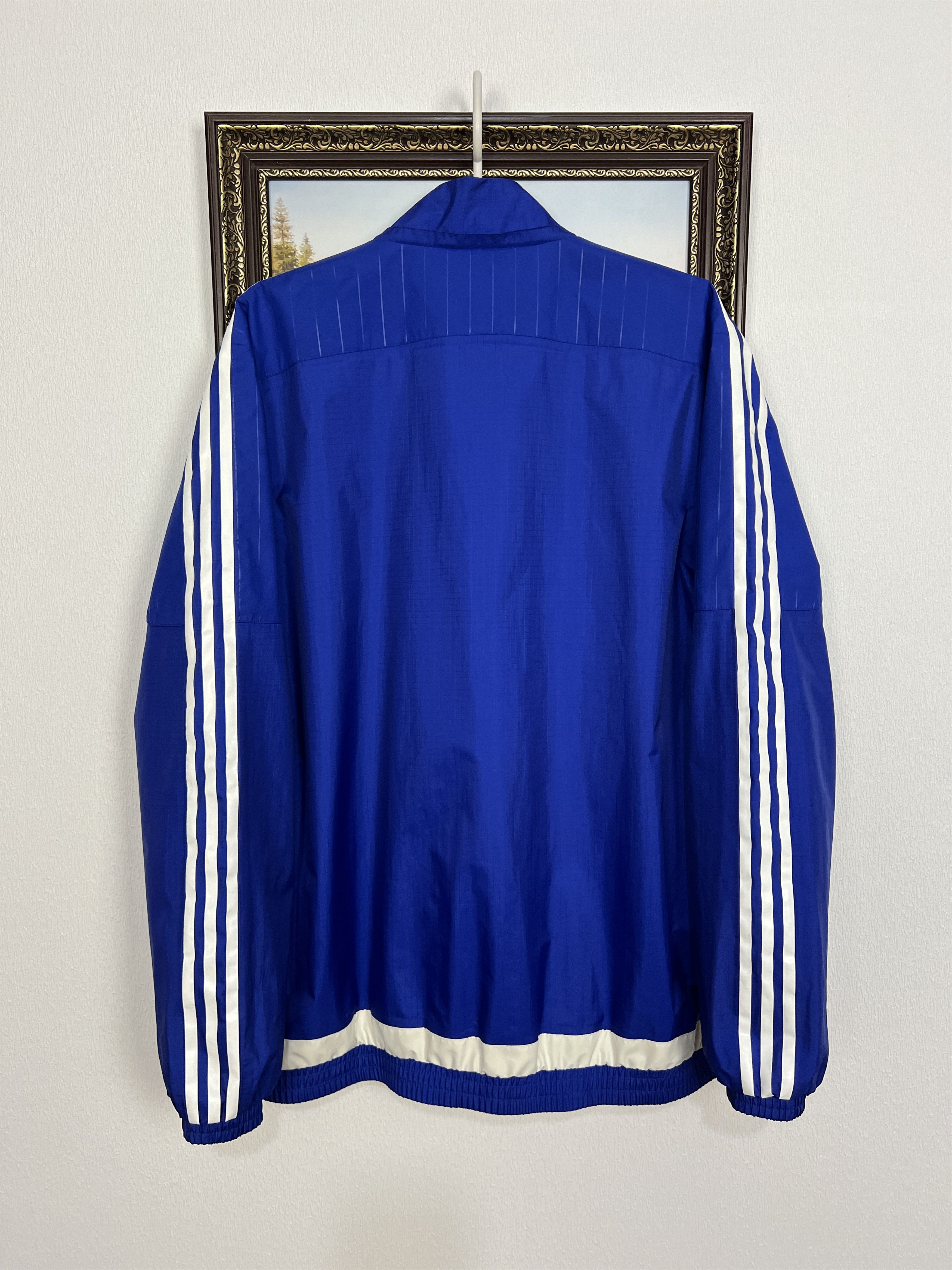 Adidas Adidas Chelsea Football Blue Jacket Soccer Track Top Mens Size US L / EU 52-54 / 3 - 10 Thumbnail