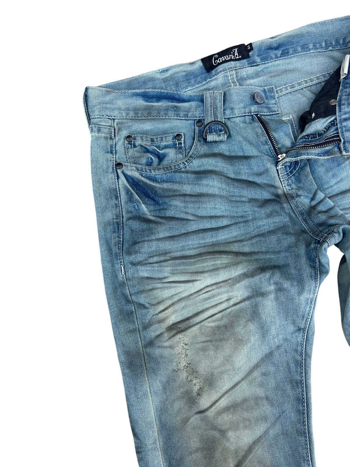 Vintage CavariA Japan Mud Denim Clawmark Bootcut Jeans Size US 30 / EU 46 - 6 Thumbnail