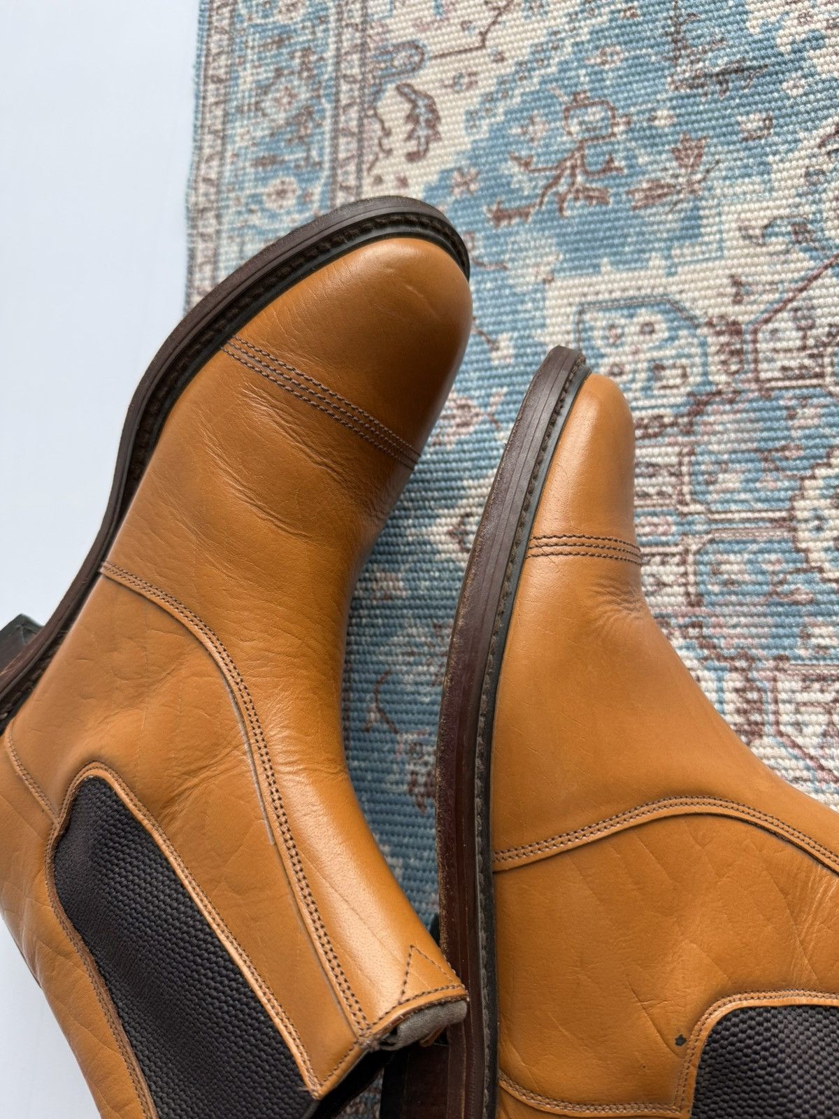Solovair NPS Solovair Since1887 MadeIn England Leather Chelsea Boots Size US 9 / EU 42 - 11 Thumbnail