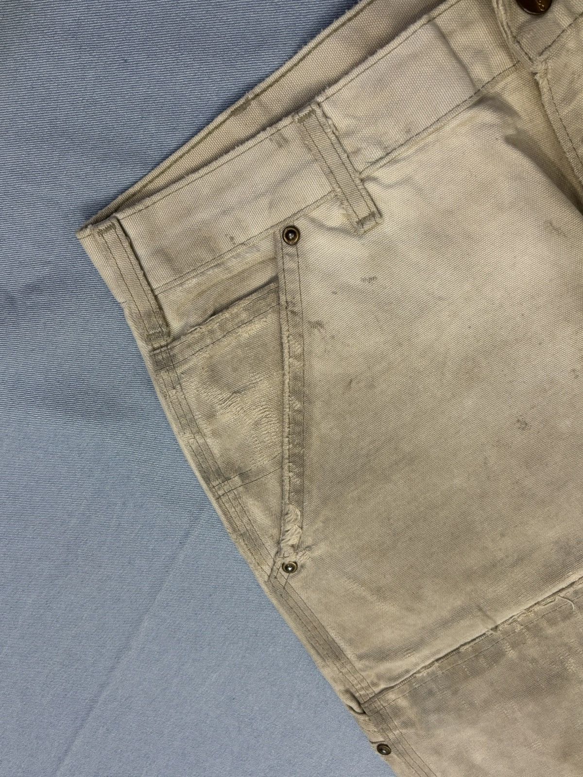 Carhartt Carhartt B01 BRN Double knee denim Size US 34 / EU 50 - 10 Thumbnail
